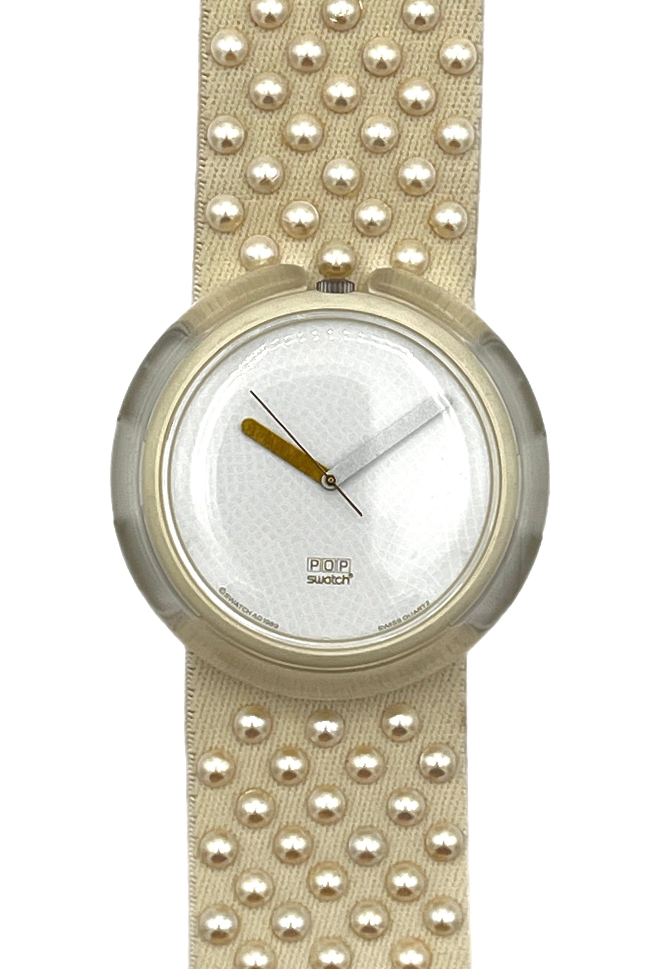 Pop Swatch BLANC DE BLANC PWBW104 (1989)