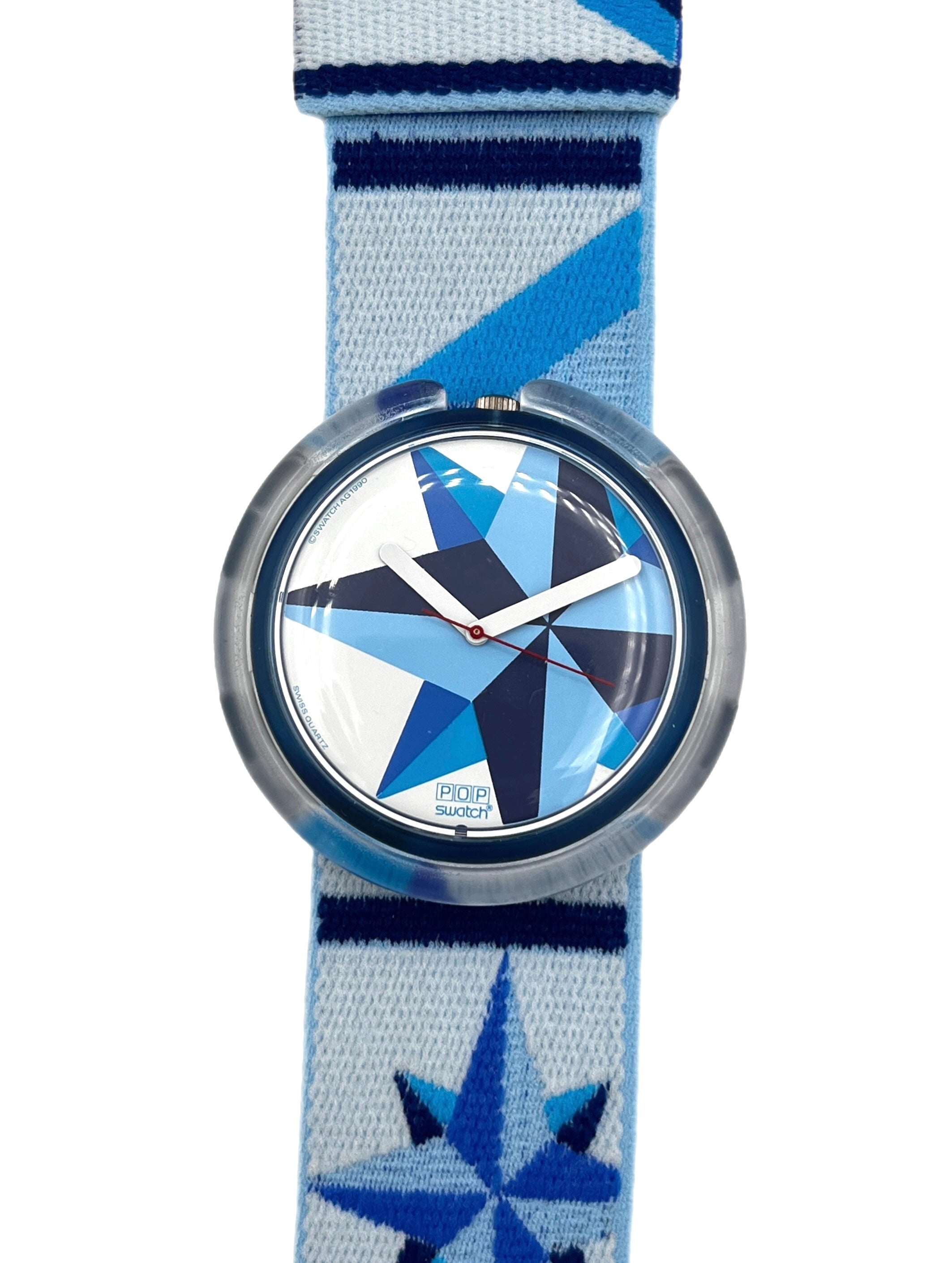 90s vintage Pop Swatch ICECAPADE PWN100 (1990) - new in box