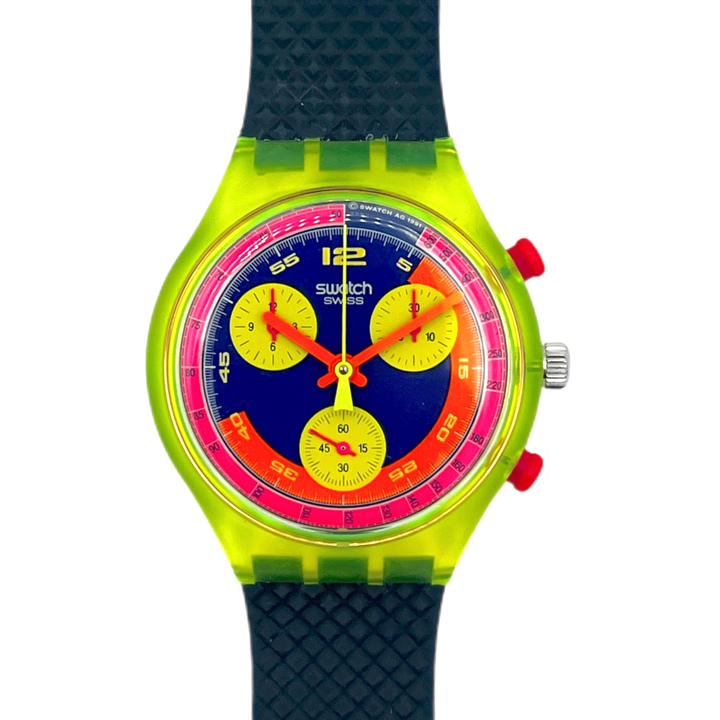 Swatch Chrono GRAND PRIX SCJ101 (1992) - new in box