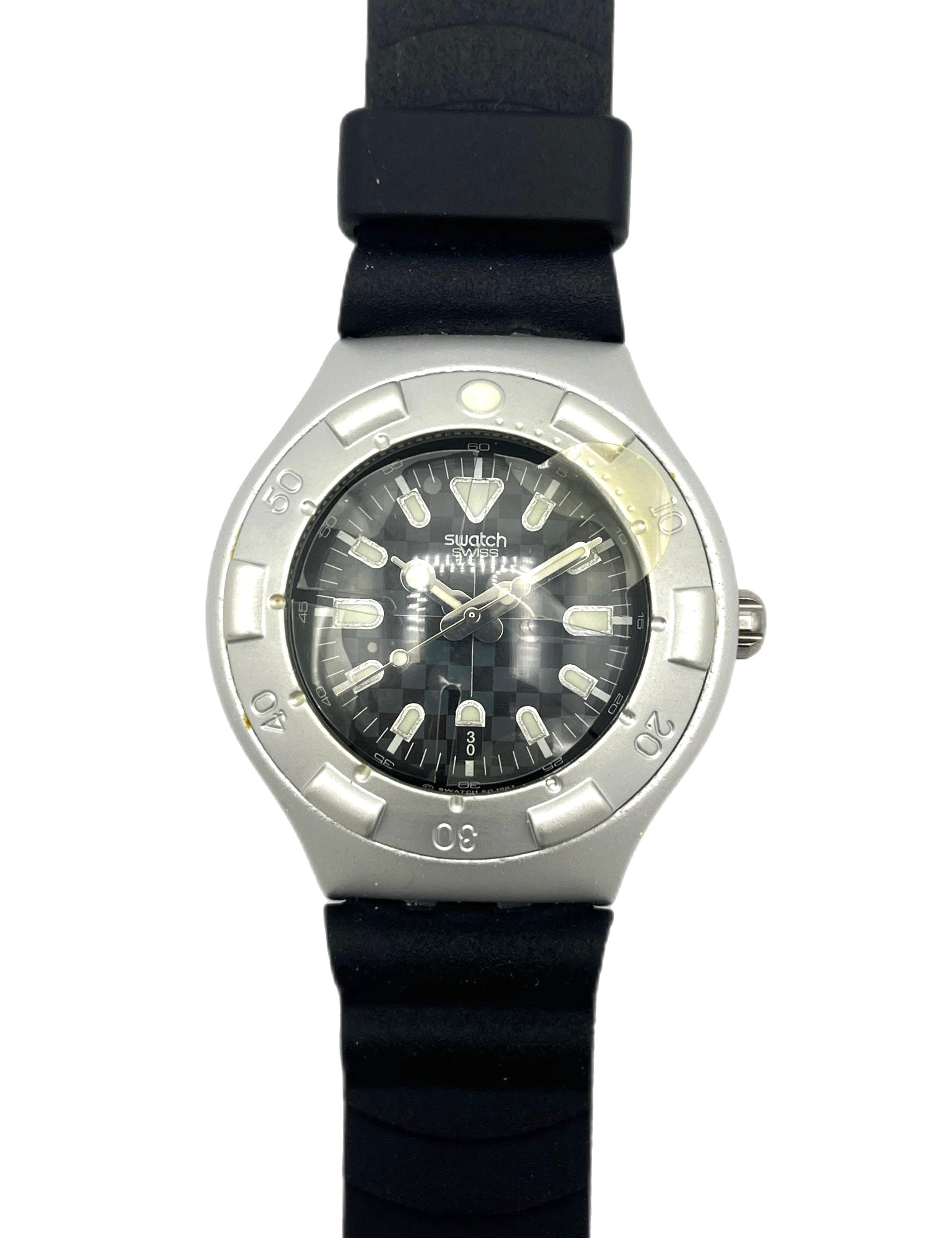 Swatch Irony Scuba 200 OBSCURE / VORTEX YDS4001 (1998)
