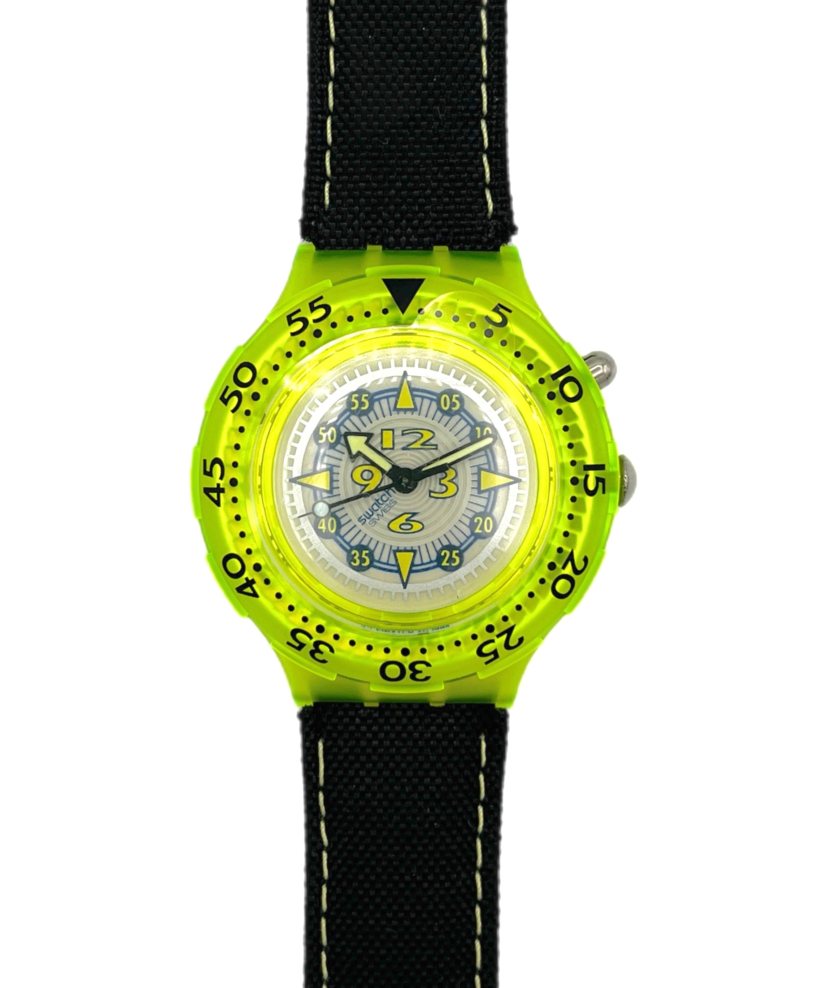 Swatch Scuba 200 Loomi FLUOSCOPE SDJ900 (1995) display picture 1
