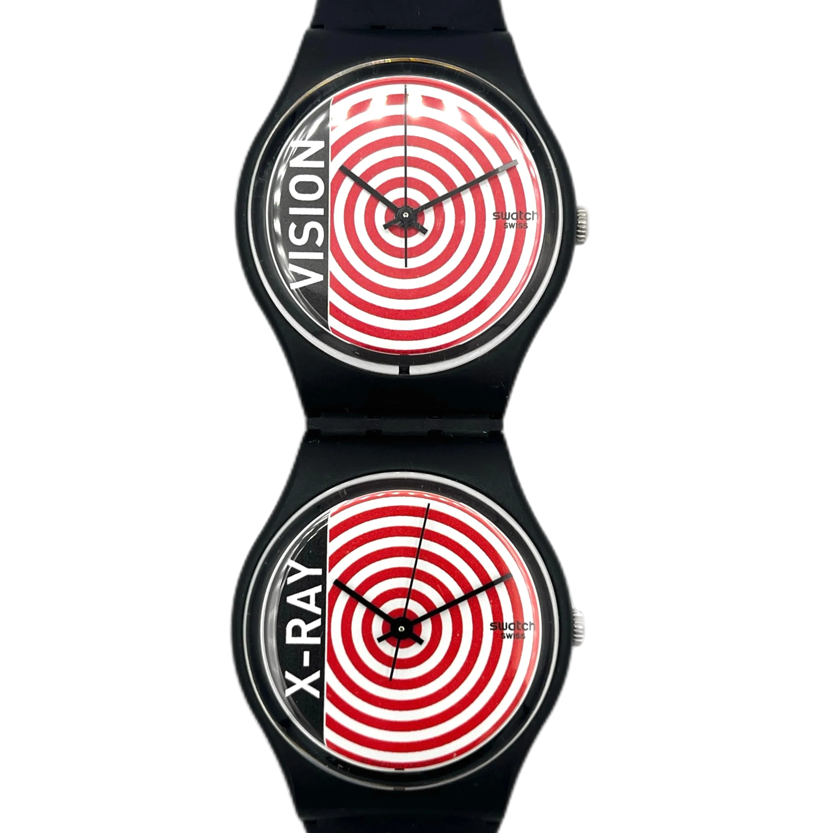 未使用】スウォッチ SWATCH × JEREMY SCOTT Double Vision GZ252 X-RAY 
