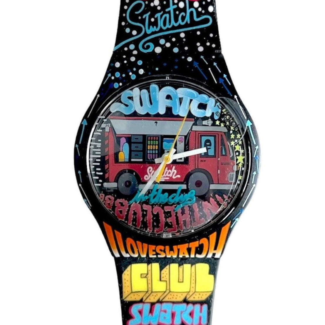 Swatch Watch - SUJZ111 - STREET CLUB - Club Special 2009 Swatch Special/ Street Club SUJZ111 / Grems 2009 | eBay main image 2