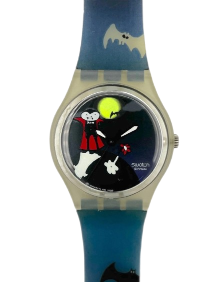 Swatch Gent Halloween Special BATSKNIGHT GK331 (2000)