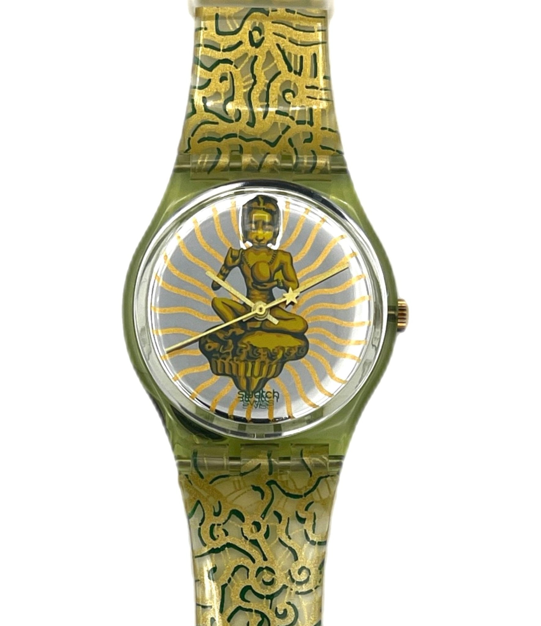 Swatch Gent TAI SUN GG133 (1998) - Yoga style Swatch watch
