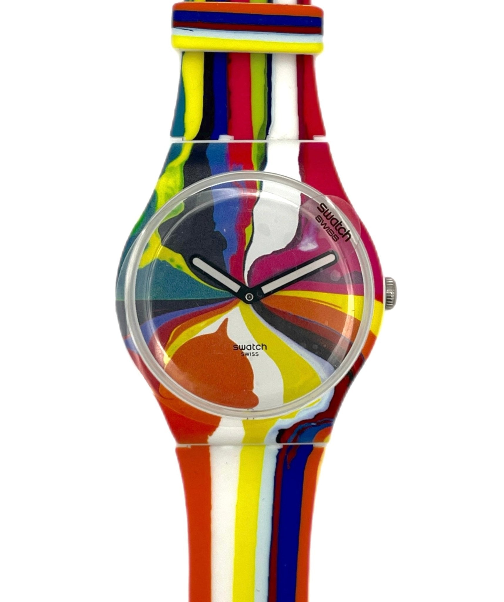 Swatch New Gent WIDE ACRES OF TIME by Ian Davenport SUOZ269S (2017)