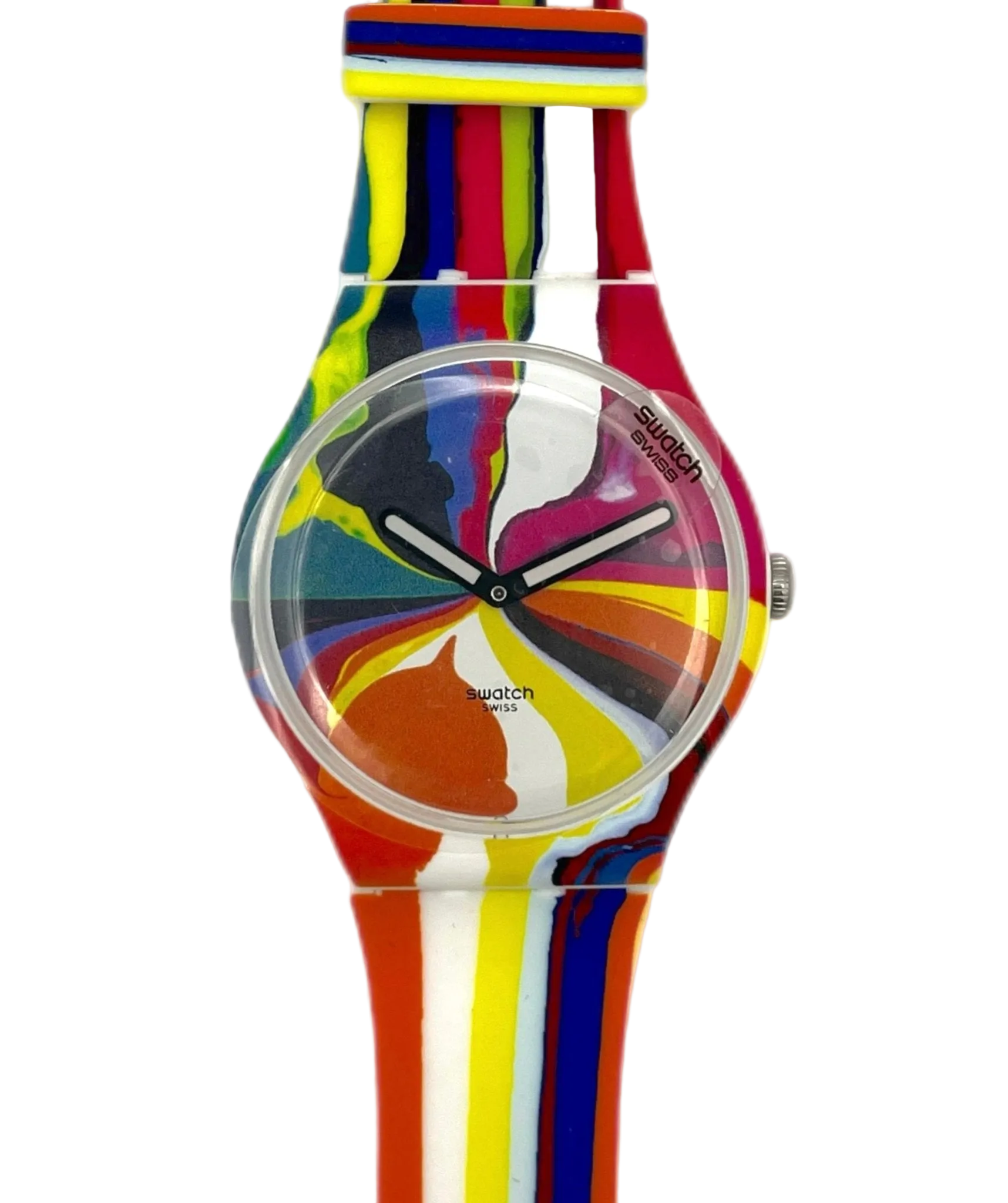 Swatch New Gent WIDE ACRES OF TIME by Ian Davenport SUOZ269S (2017)
