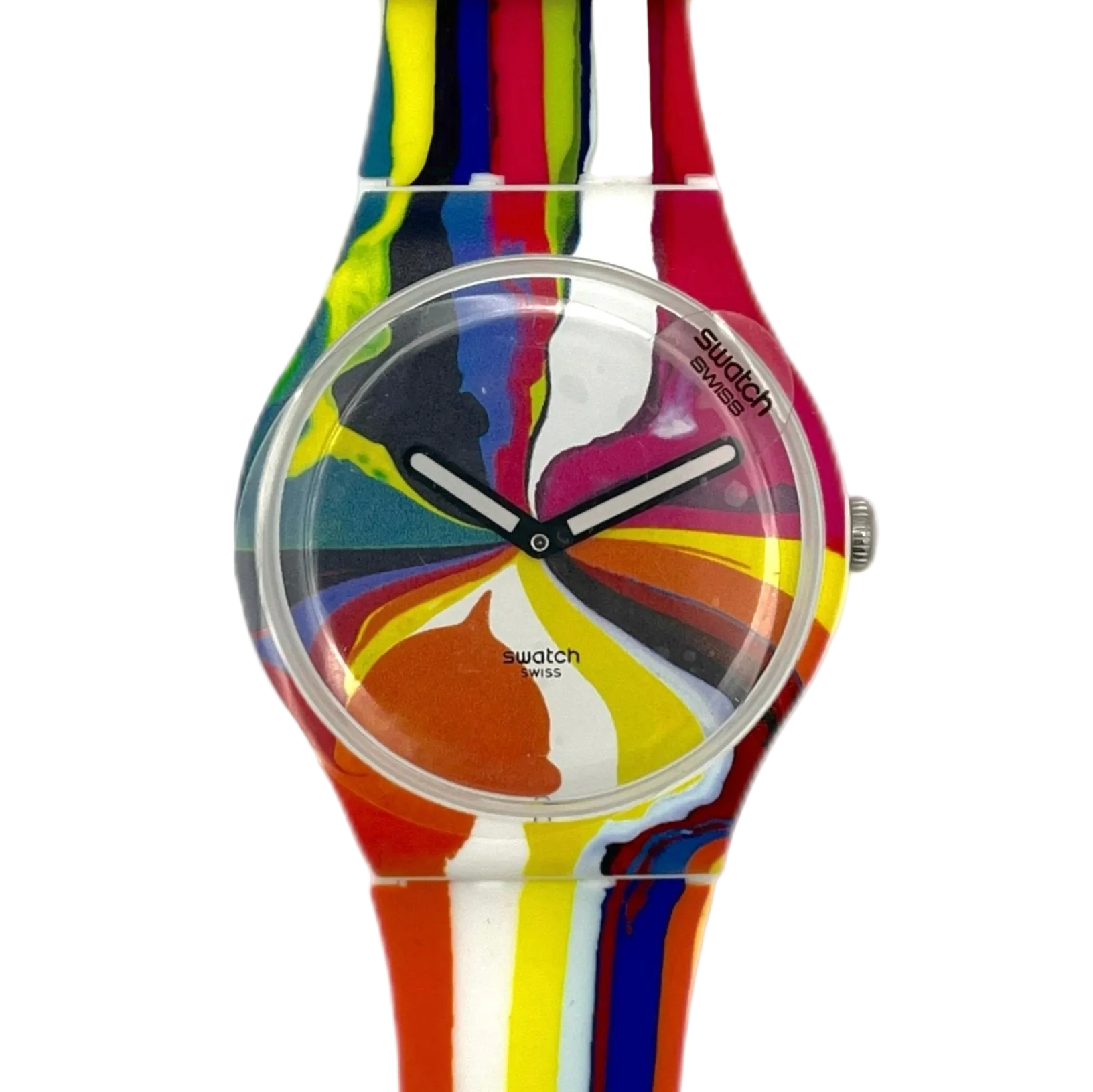 Swatch New Gent WIDE ACRES OF TIME by Ian Davenport SUOZ269S (2017)