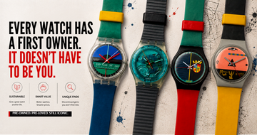 Once Worn. Still Wanted. The Case for Buying a Used Swatch.