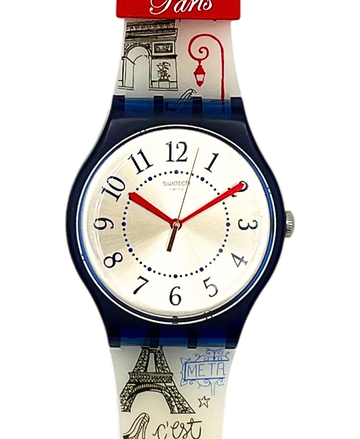 Swatch New Gent BISOUS DE PARIS - Destination PARIS SUOZ233 (2016)