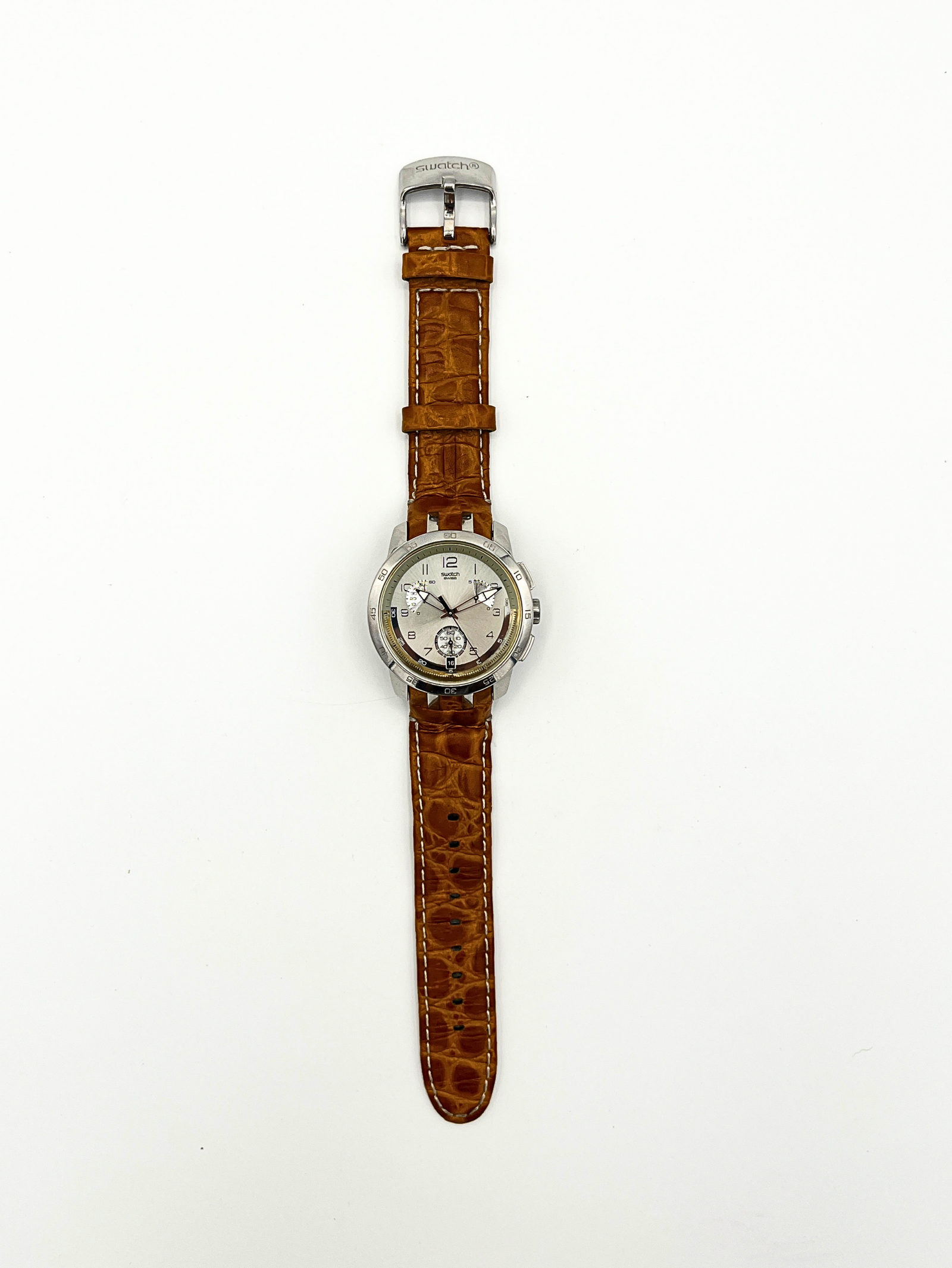 Swatch Irony Retrograde Chrono SAND STRUCTURE YRS401 (2007)