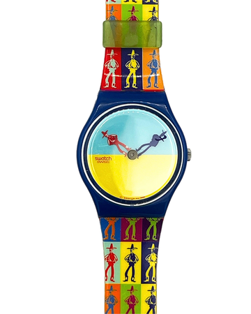Swatch Gent LUCKY SHADOW GS105 (1996)