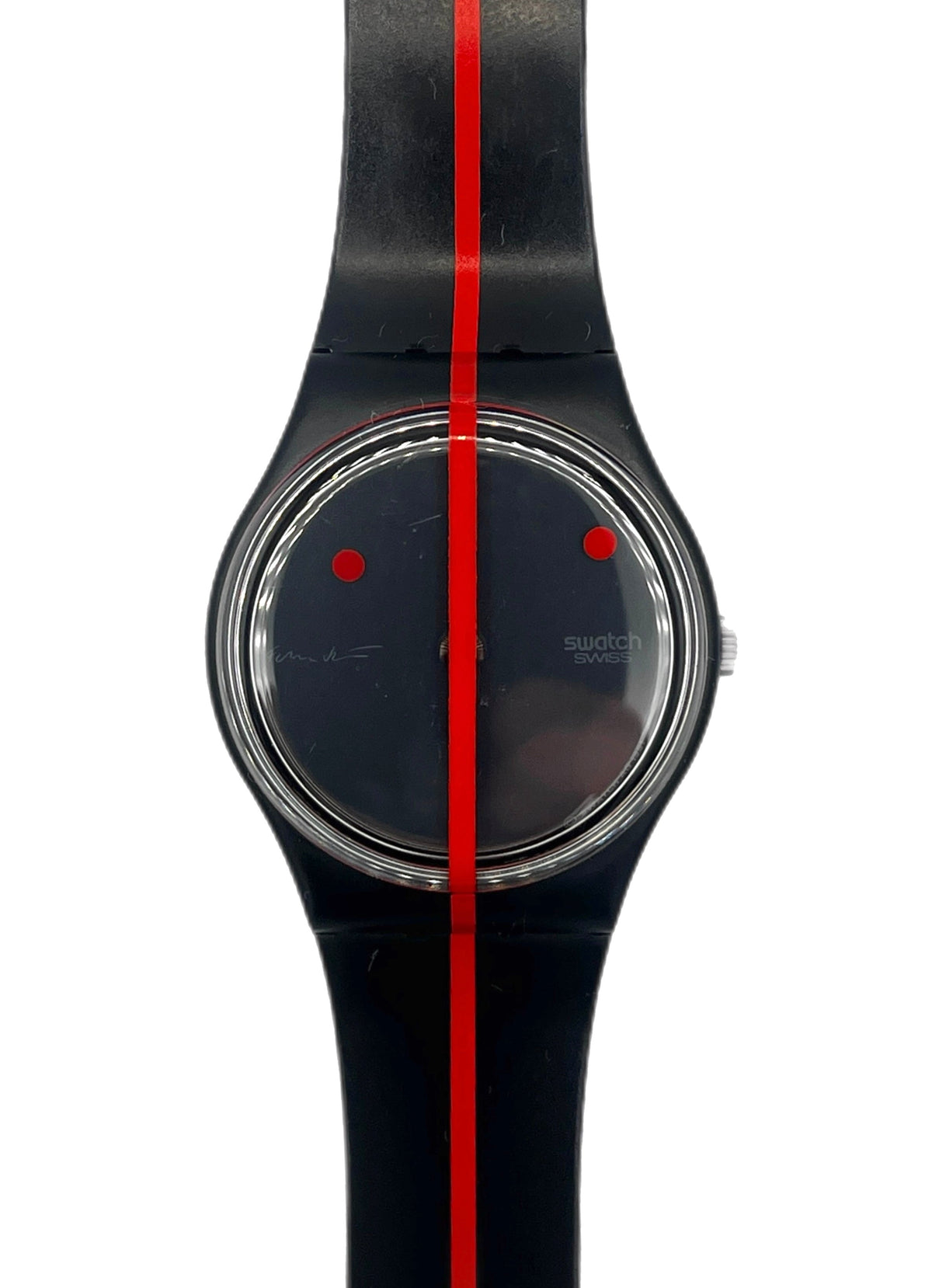 Swatch Gent 360º ROSSO SUR BLACKOUT GZ119 (1991)