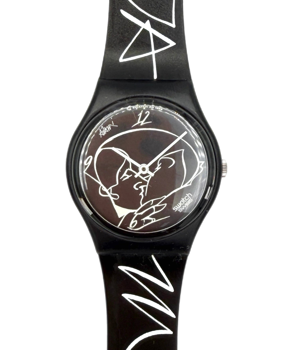 Swatch Gent Artist Special DEUX AMOUREUX par Valerio Adami GZ111 (1988)