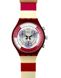 Swatch Chrono NAVY BERRY SCR100 (1991)