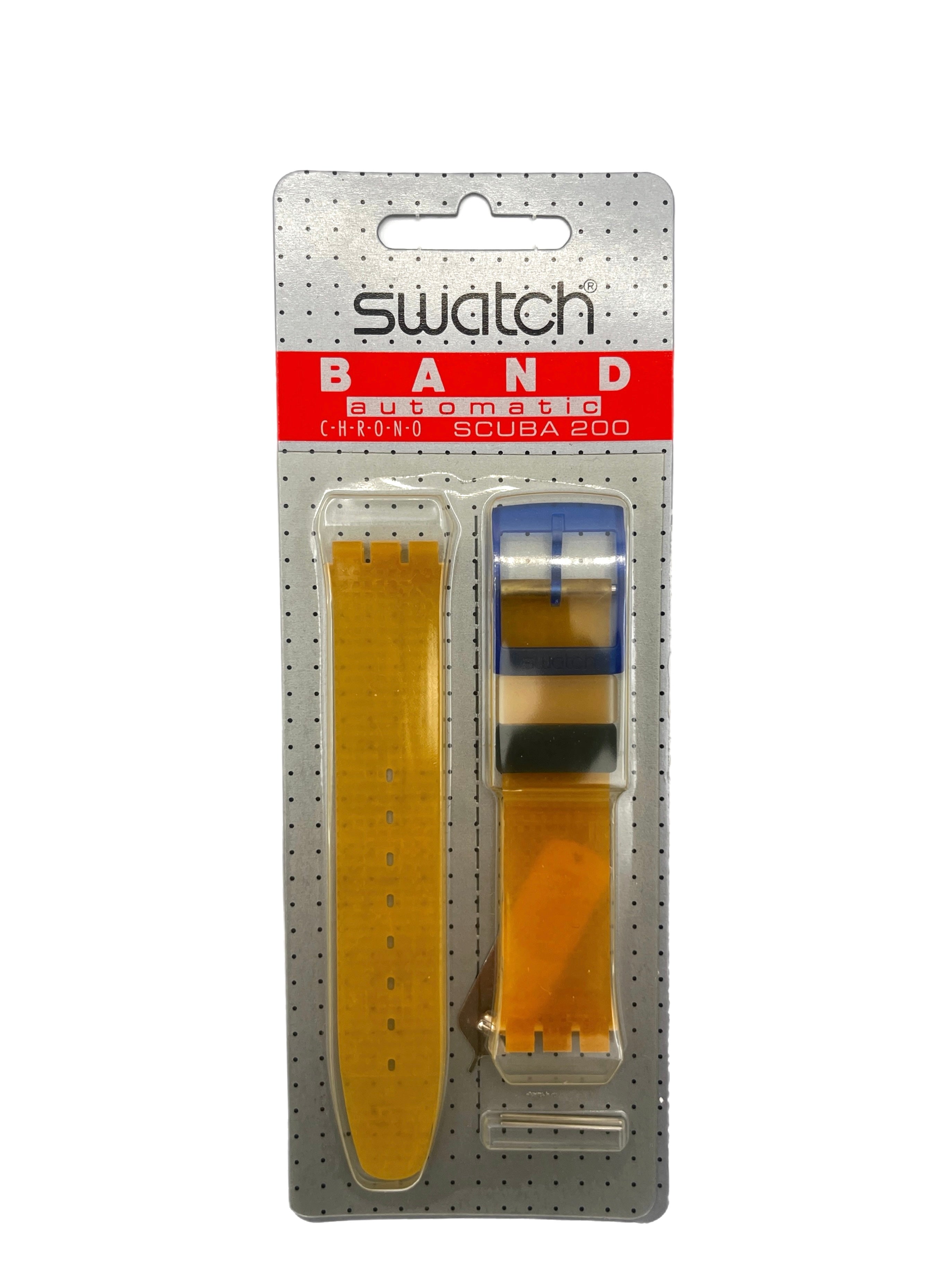 Swatch 17mm Chrono PEARL FRAME ASCN401 Replacement Band (1994)