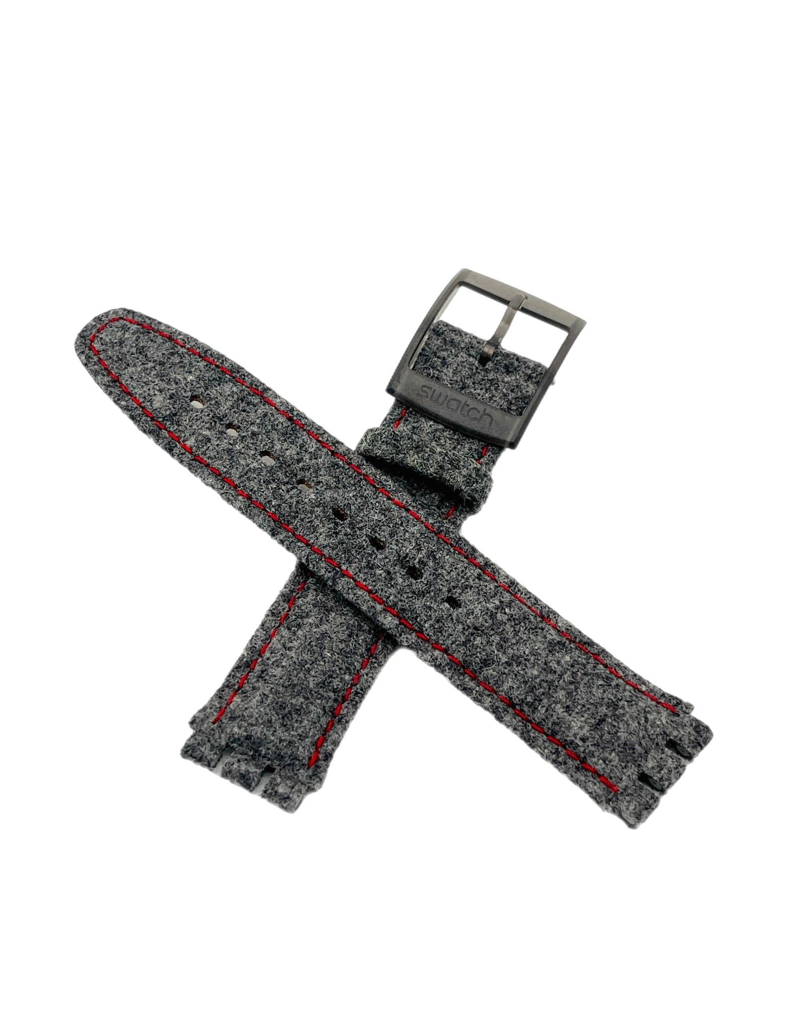 Swatch 17mm GRAUE HÜTTE ASAK400 Replacement Band Automatic (1993)