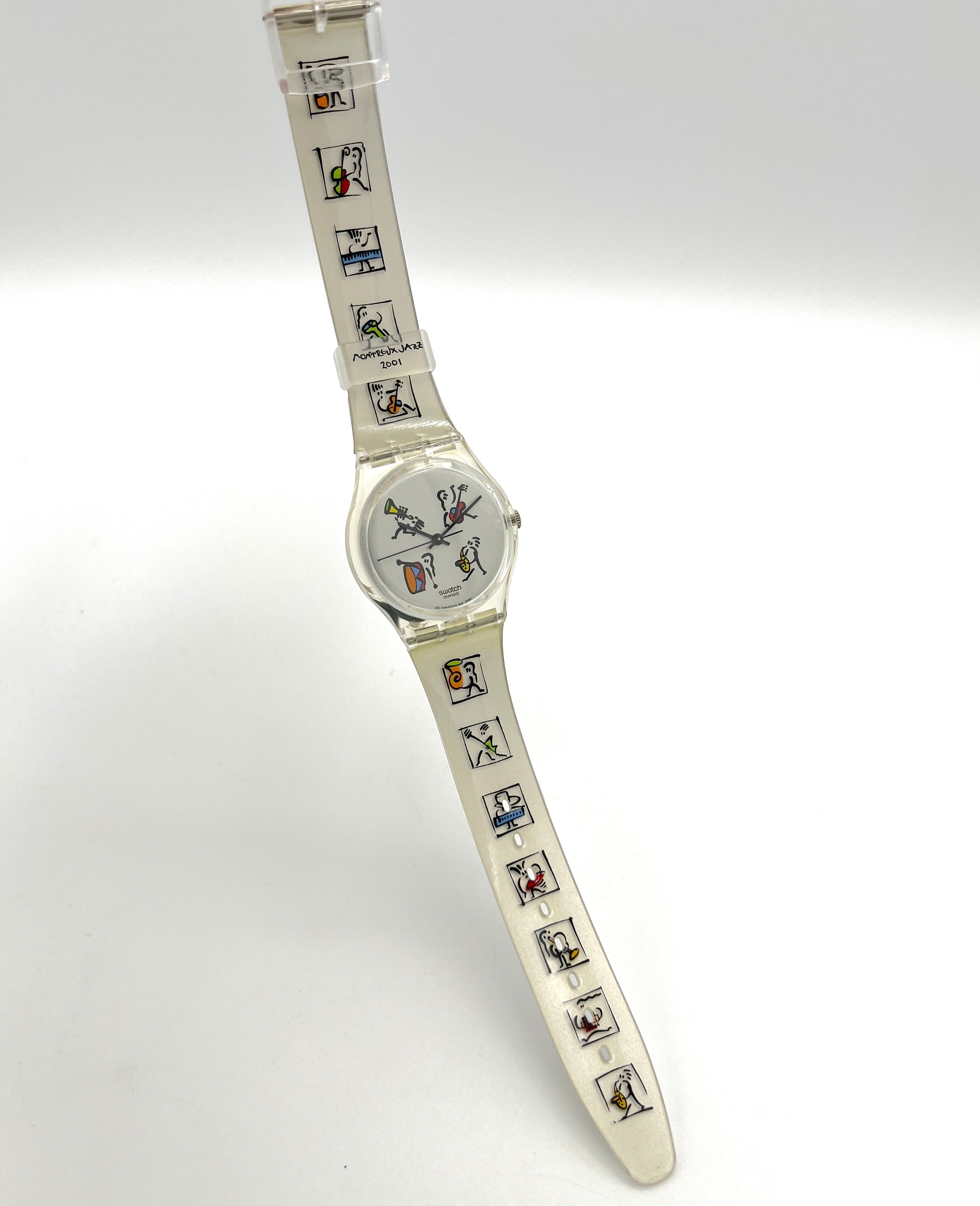 Vintage 1999 Swatch Musicall Montreux
Jazz Festival watch (model SLK110C) Honored to have collaborated with Swatch in 2004 on a  main image 2