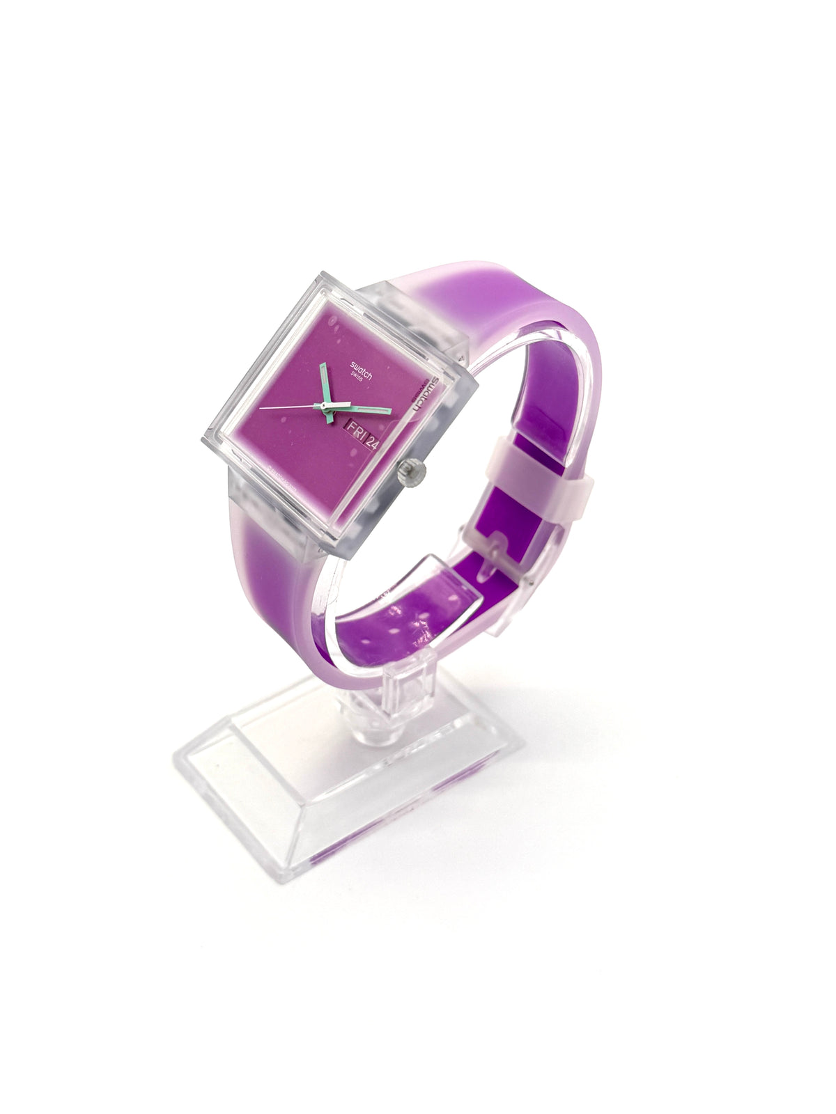 Swatch WHAT IF ... SEE THRU MAGENTA SO38K705 (2026)