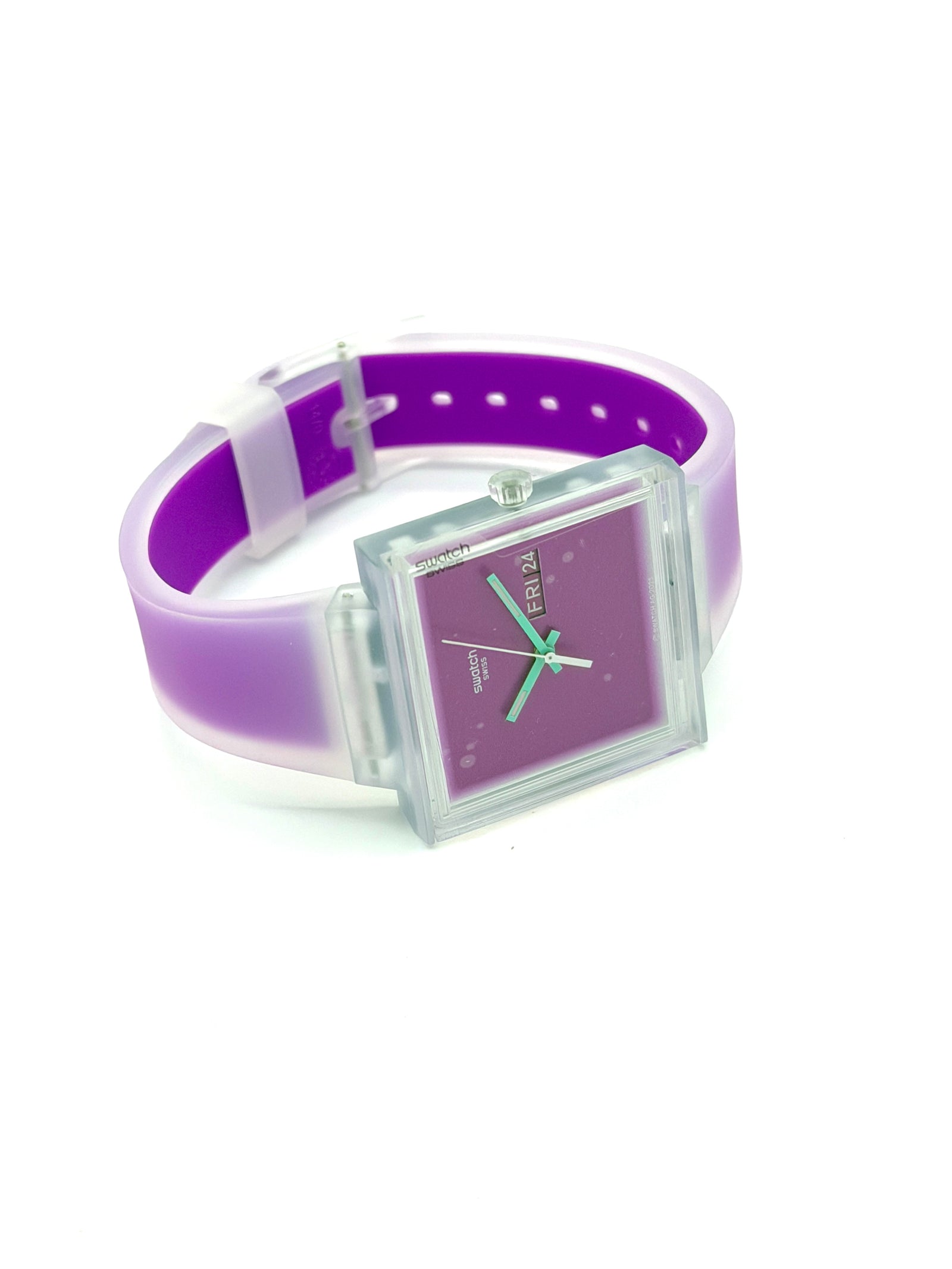 Swatch WHAT IF ... SEE THRU MAGENTA SO38K705 (2026)