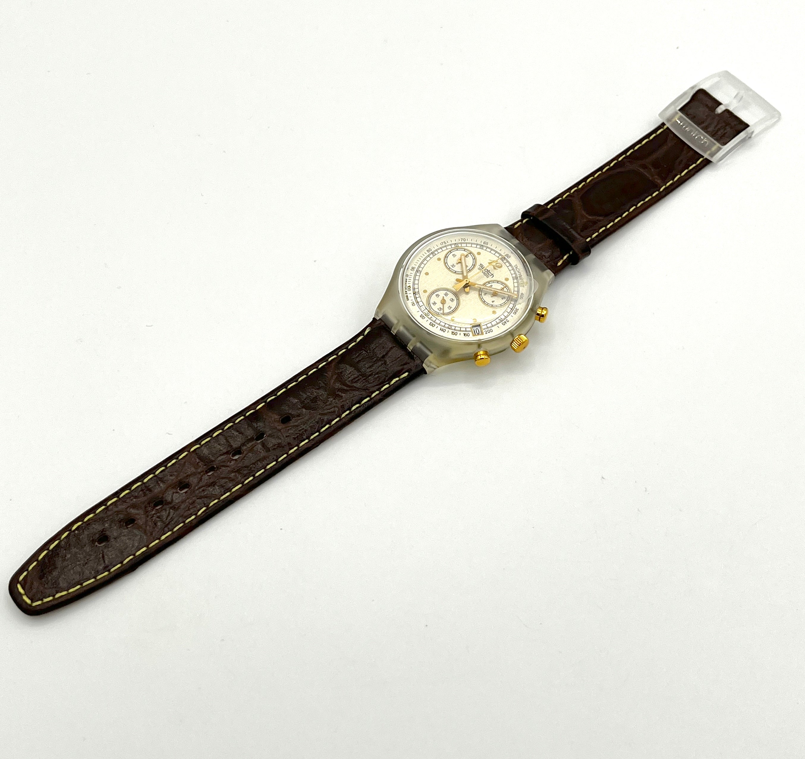 Vintage Swatch Chrono CROCCANTE SCK401 (1994) - new in box
