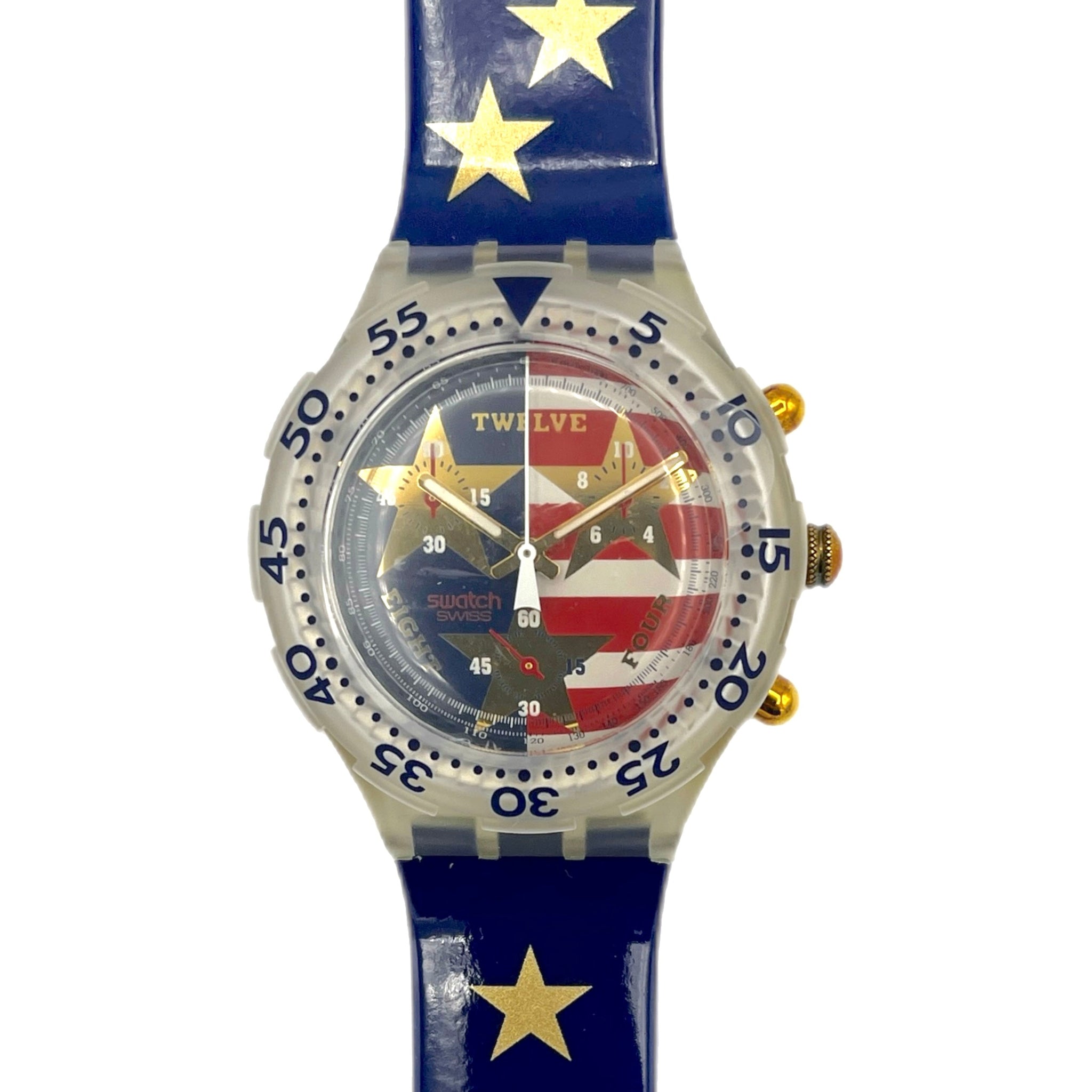 Swatch Midi Aqua Chrono AMERICAN DREAM SEK103 (1994)