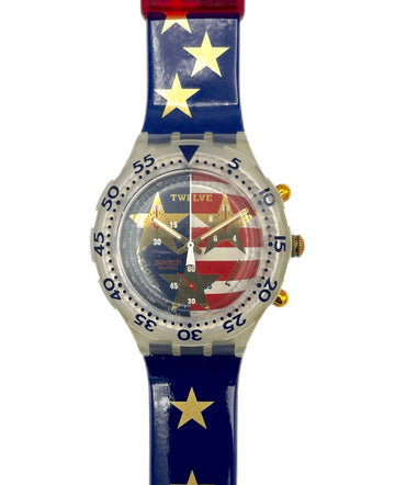 Swatch Midi Aqua Chrono AMERICAN DREAM SEK103 (1994)