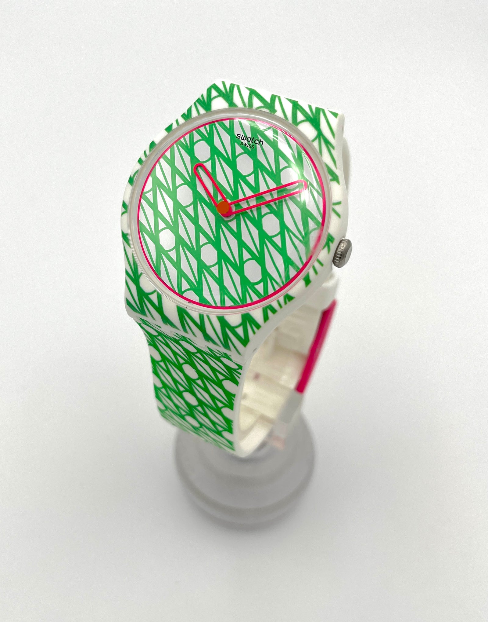 Swatch New Gent DUET IN GREEN & PINK SUOZ208 (2015)