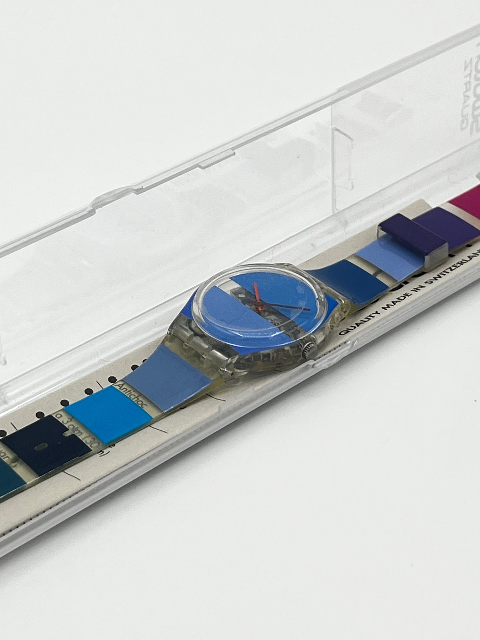 Swatch Gent Blue Painted Time by Stephen Dean GK376 (2002)