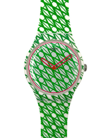 Swatch New Gent DUET IN GREEN & PINK SUOZ208 (2015)