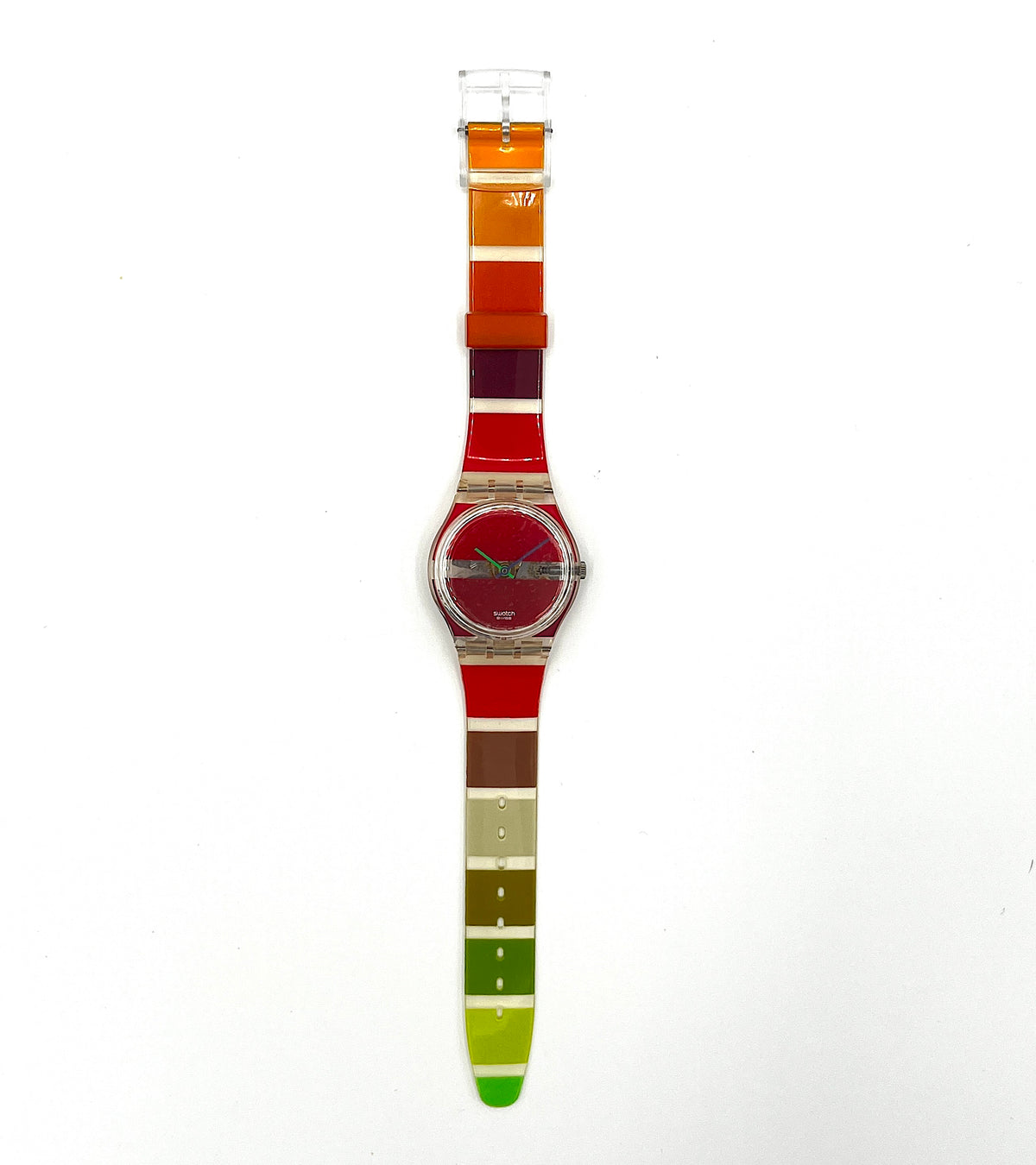 Swatch Gent Red Painted Time GK377 par Stephen Dean (2002)
