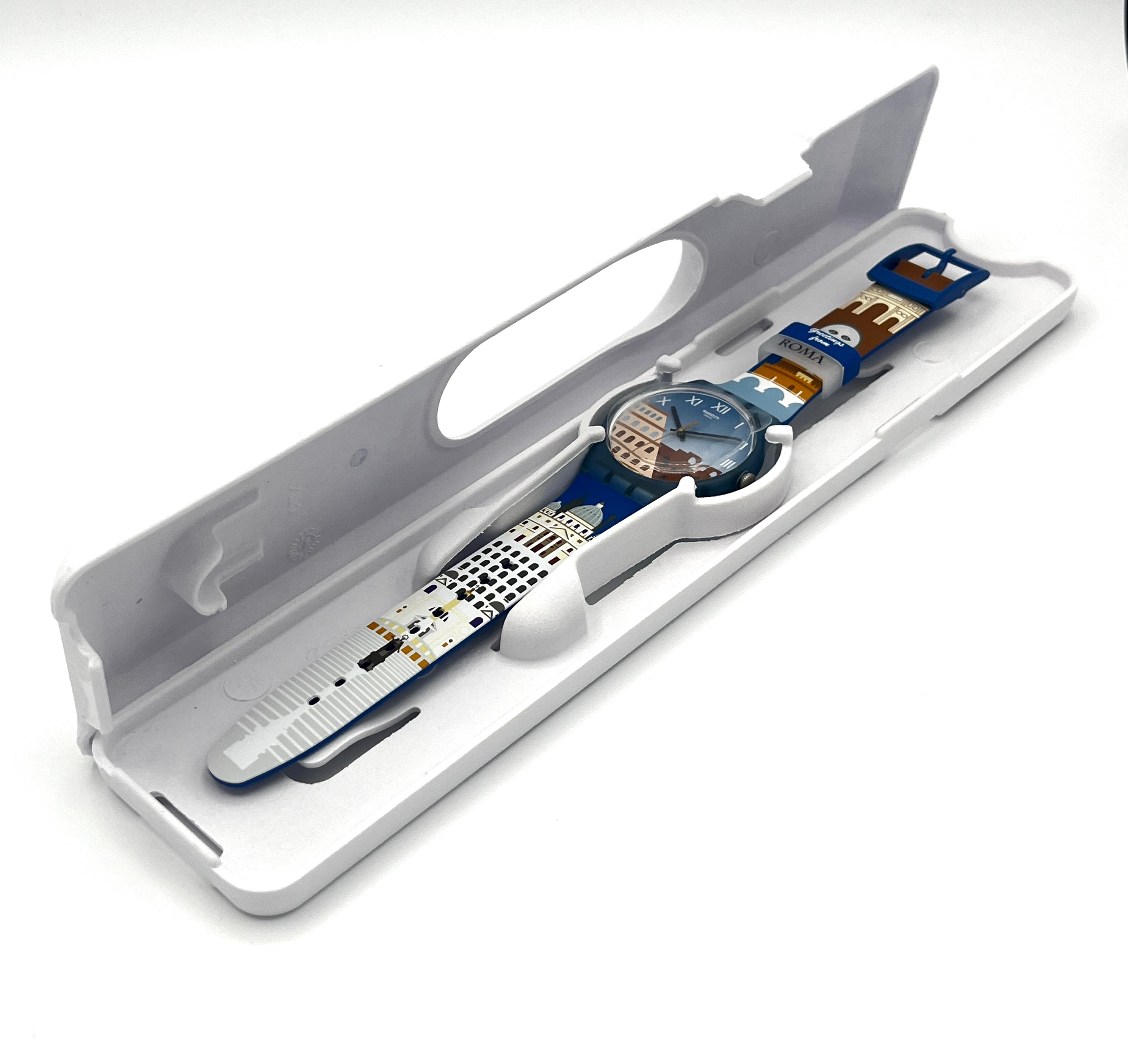 Swatch New Gent COLOSSEUM SUOZ308 (2019) - Swatch Rome Special