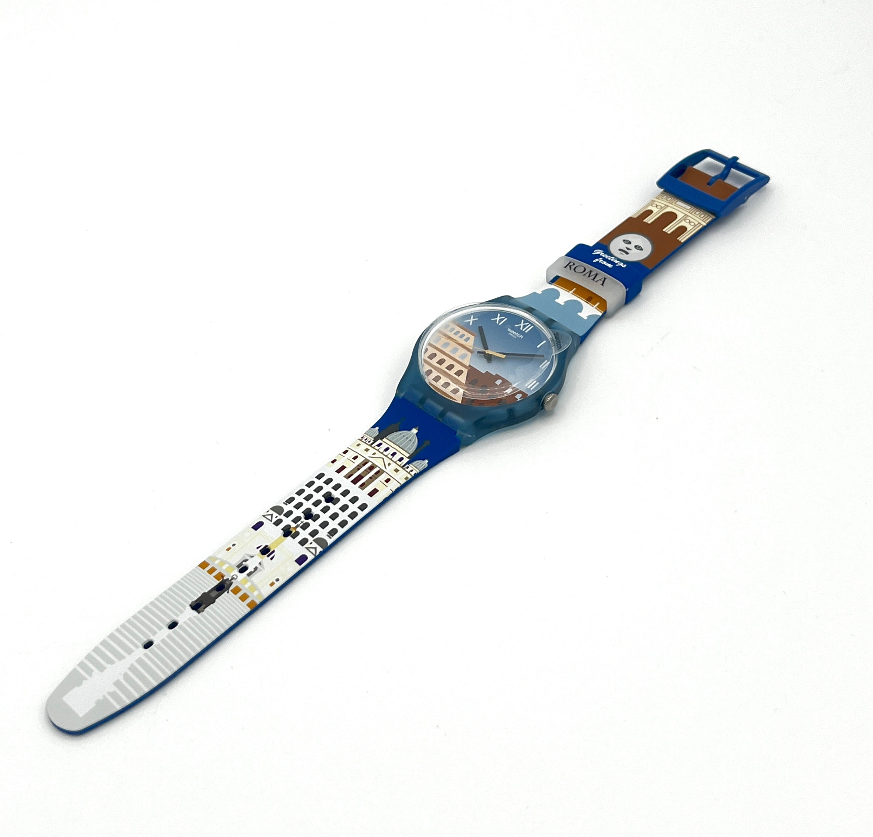 Swatch New Gent COLOSSEUM SUOZ308 (2019) - Swatch Rome Special