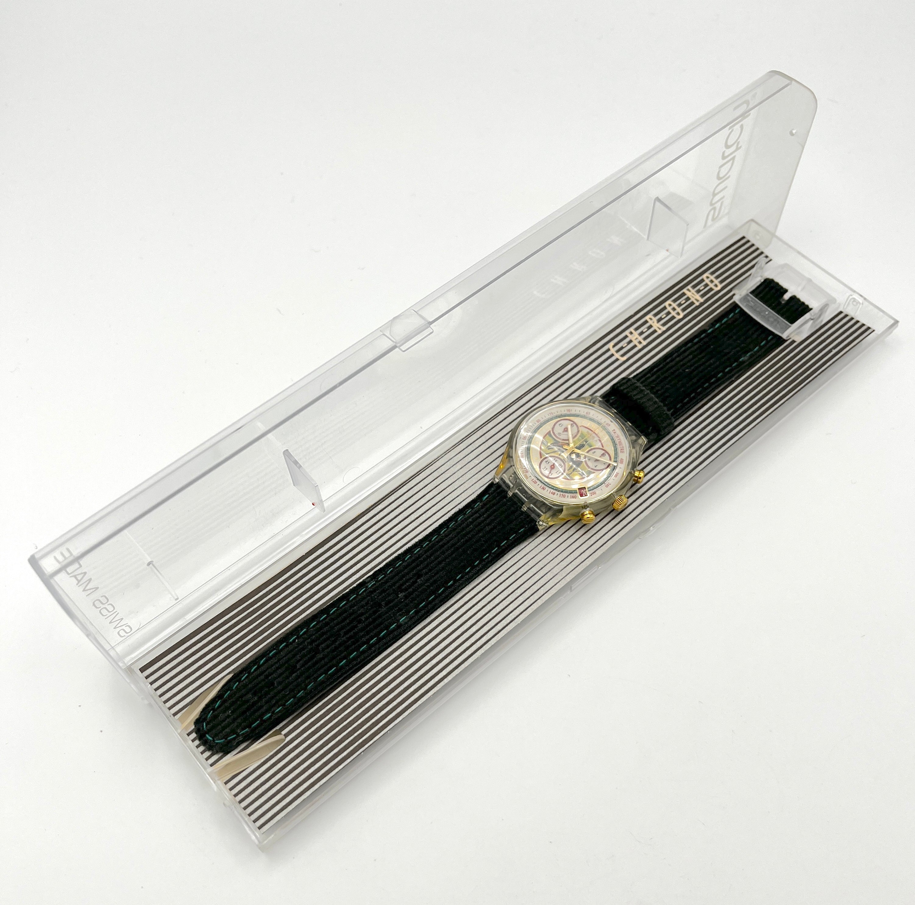 Swatch Chrono SA MAJESTE VELOURS SCK405 (1995) - new in box