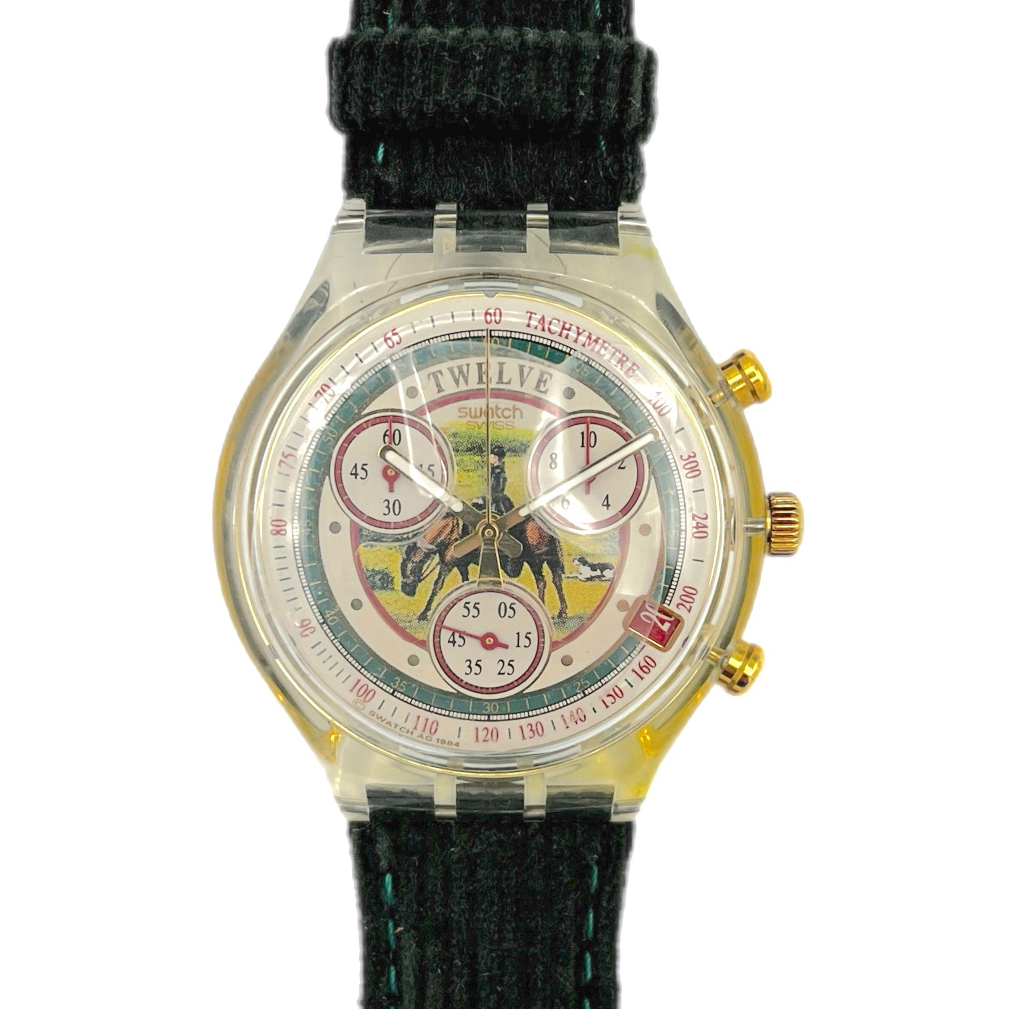 Swatch Chrono SA MAJESTE VELOURS SCK405 (1995) - new in box