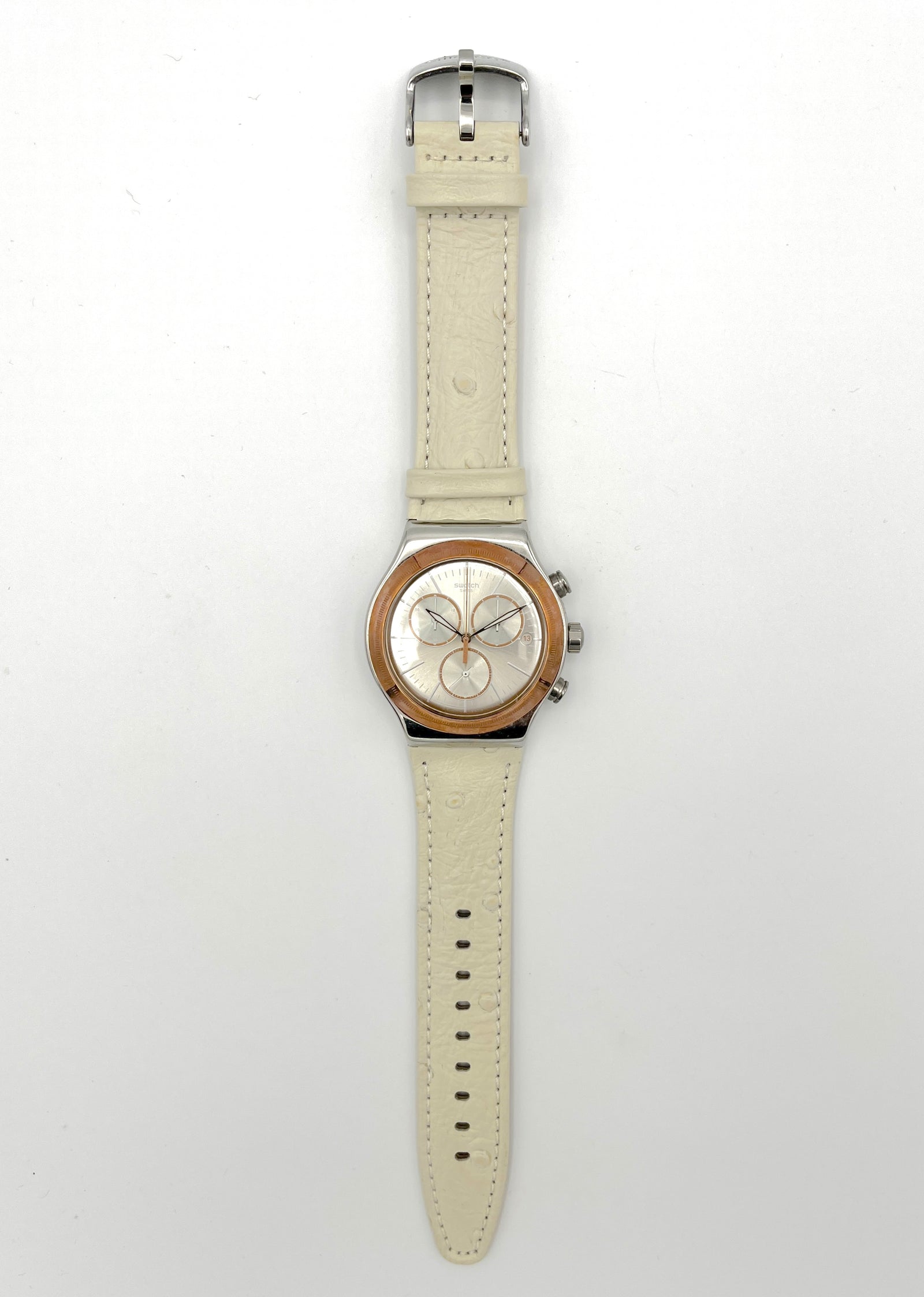 Swatch Irony New Chrono ALBINOSTRICH YVS412 (2014)