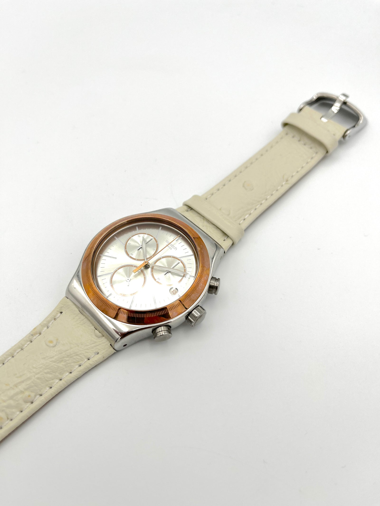 Swatch Irony New Chrono ALBINOSTRICH YVS412 (2014)