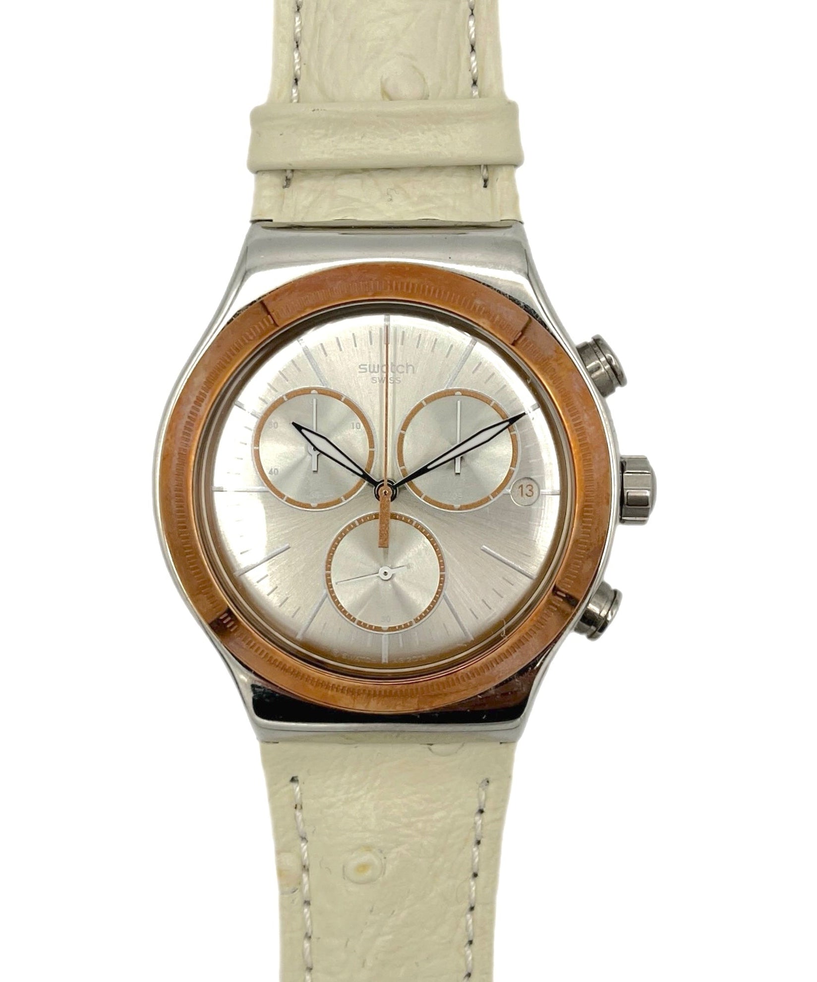 Swatch Irony New Chrono ALBINOSTRICH YVS412 (2013)
