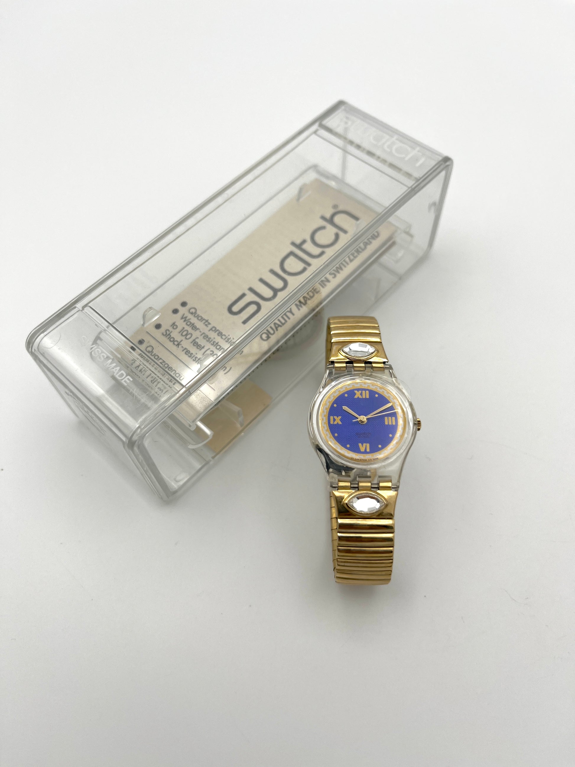 Swatch Lady CLEAR CRYSTAL LK163 (1998)
