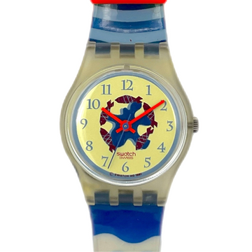 Swatch Lady RED CLOUD LK134 (1992)