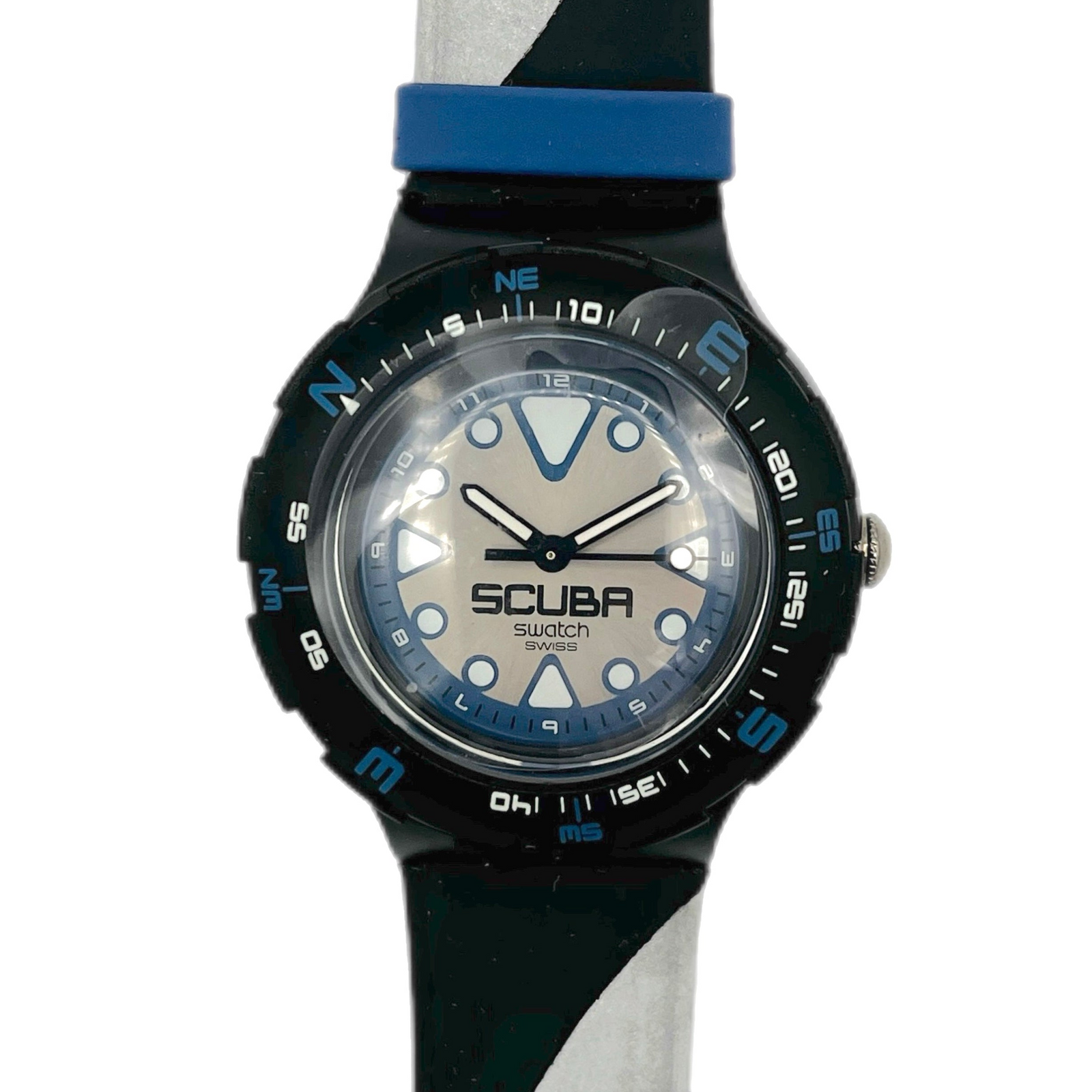 Swatch Scuba 200 BLUE SQUIGGLE SDB118 (2001)