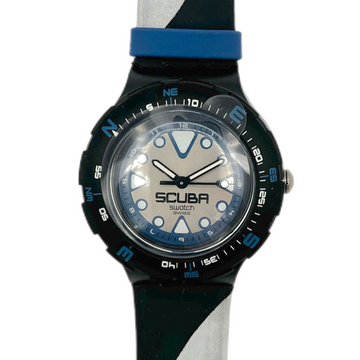 Swatch Scuba 200 BLUE SQUIGGLE SDB118 (2001)