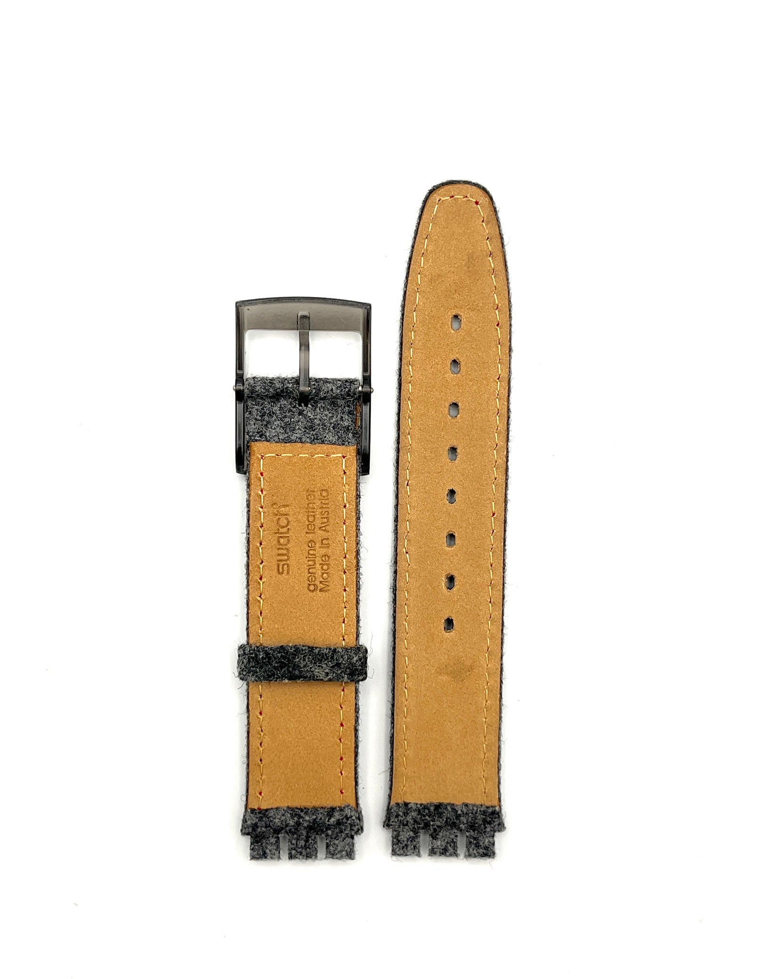 Swatch 17mm GRAUE HÜTTE ASAK400 Replacement Band Automatic (1993)