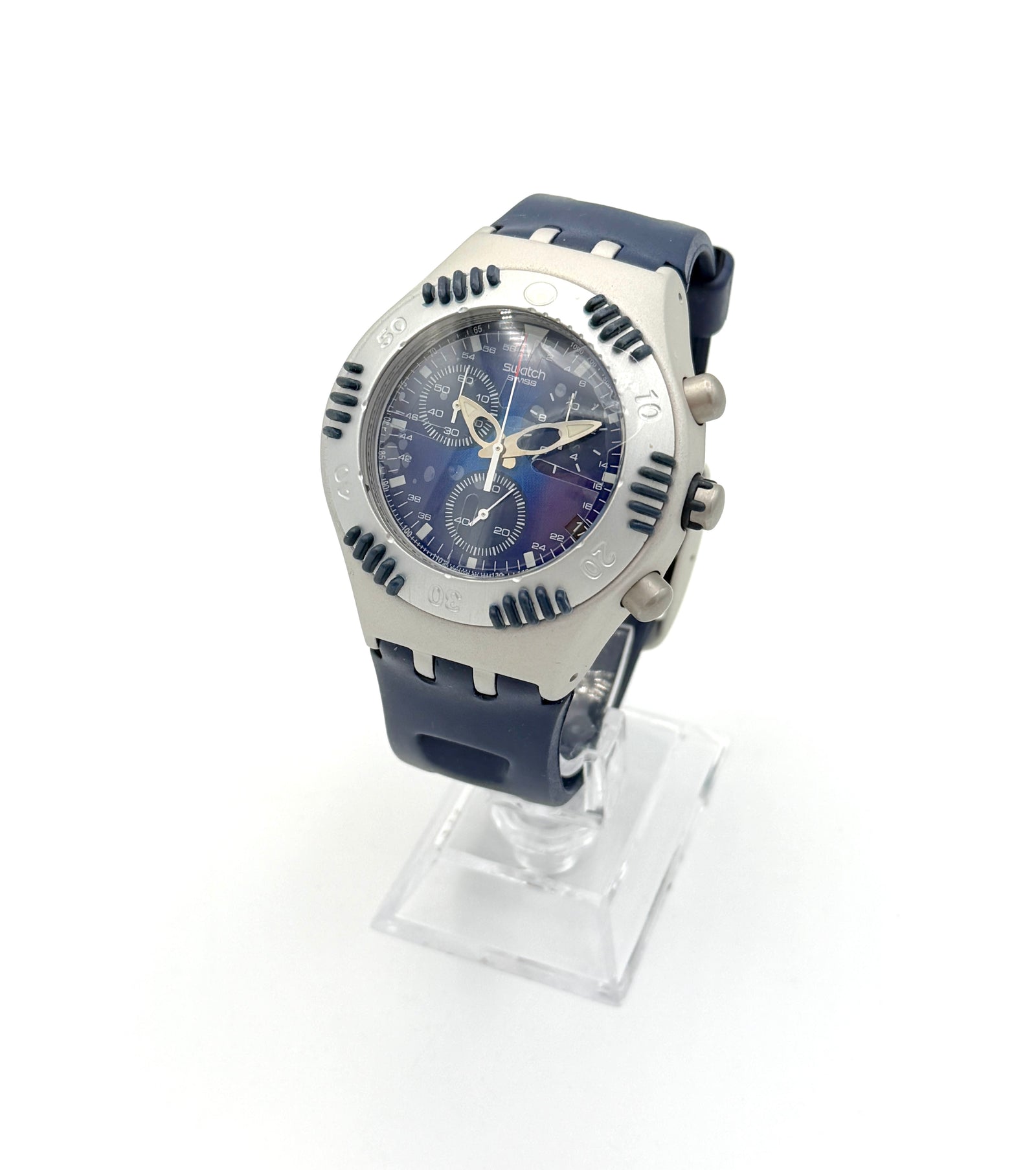 Swatch Irony Scuba 200 Chrono SEA COUNTER YBS4004 (2001)