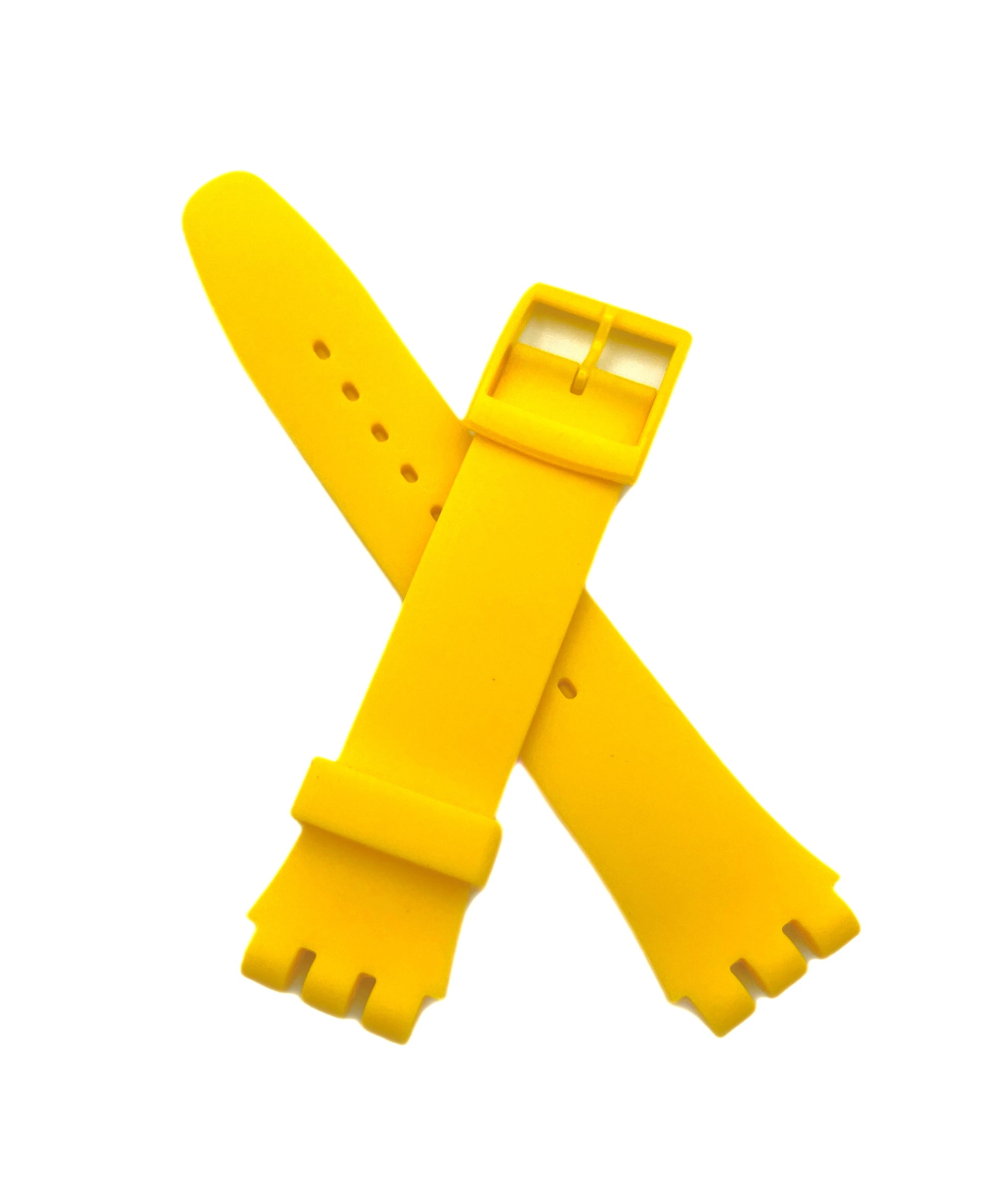 19mm Silicone Replacement Band For Swatch New Gent - 13 colors