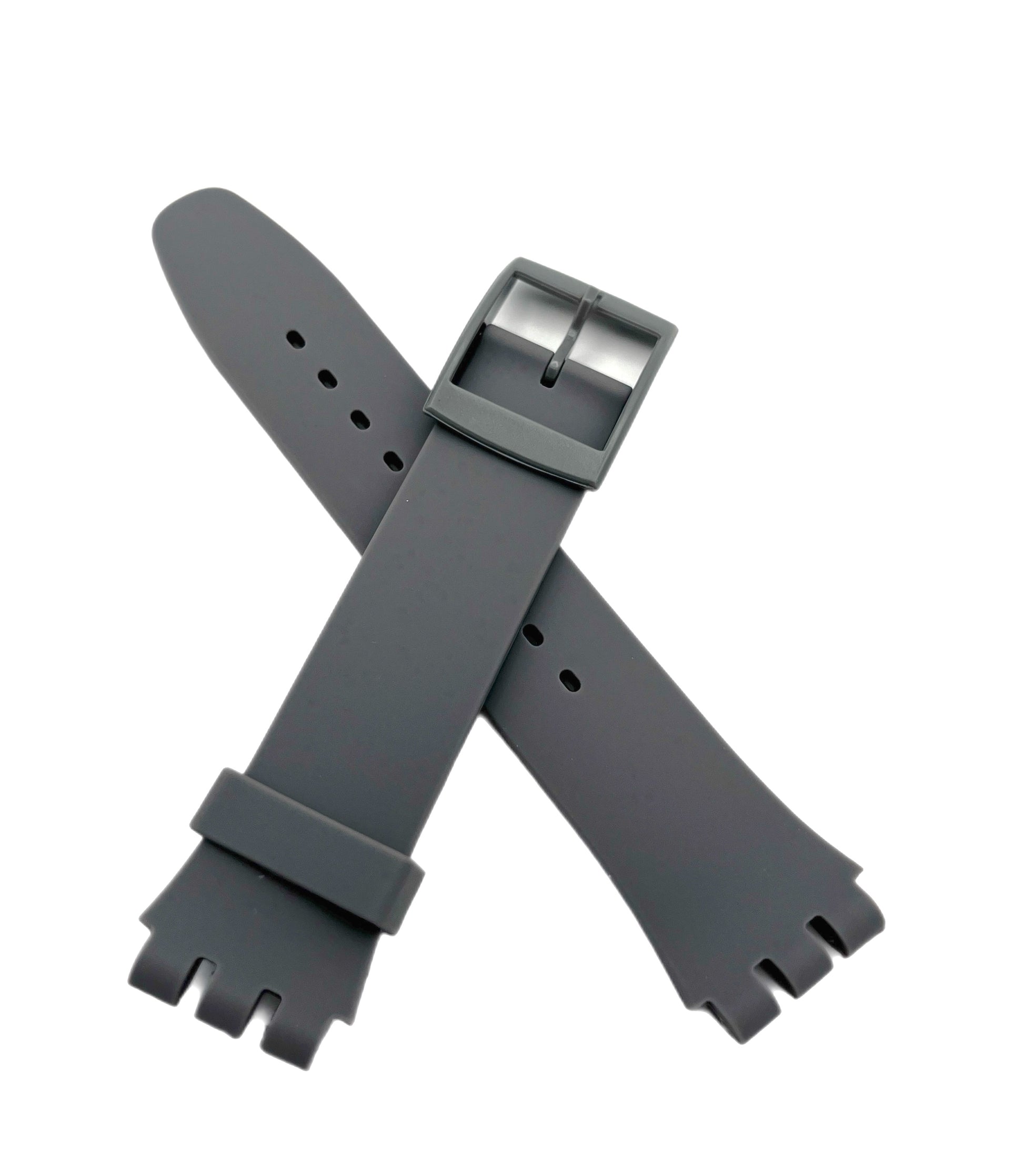 19mm Silicone Replacement Band For Swatch New Gent - 13 colors