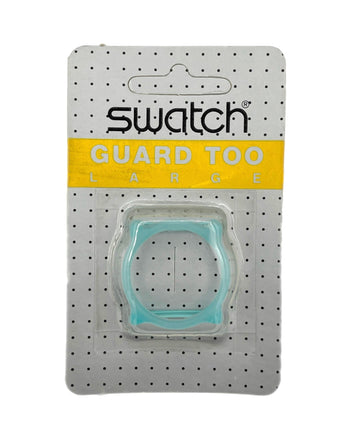 Swatch GUARD TOO Large Transparent Turquoise For 34mm Watches