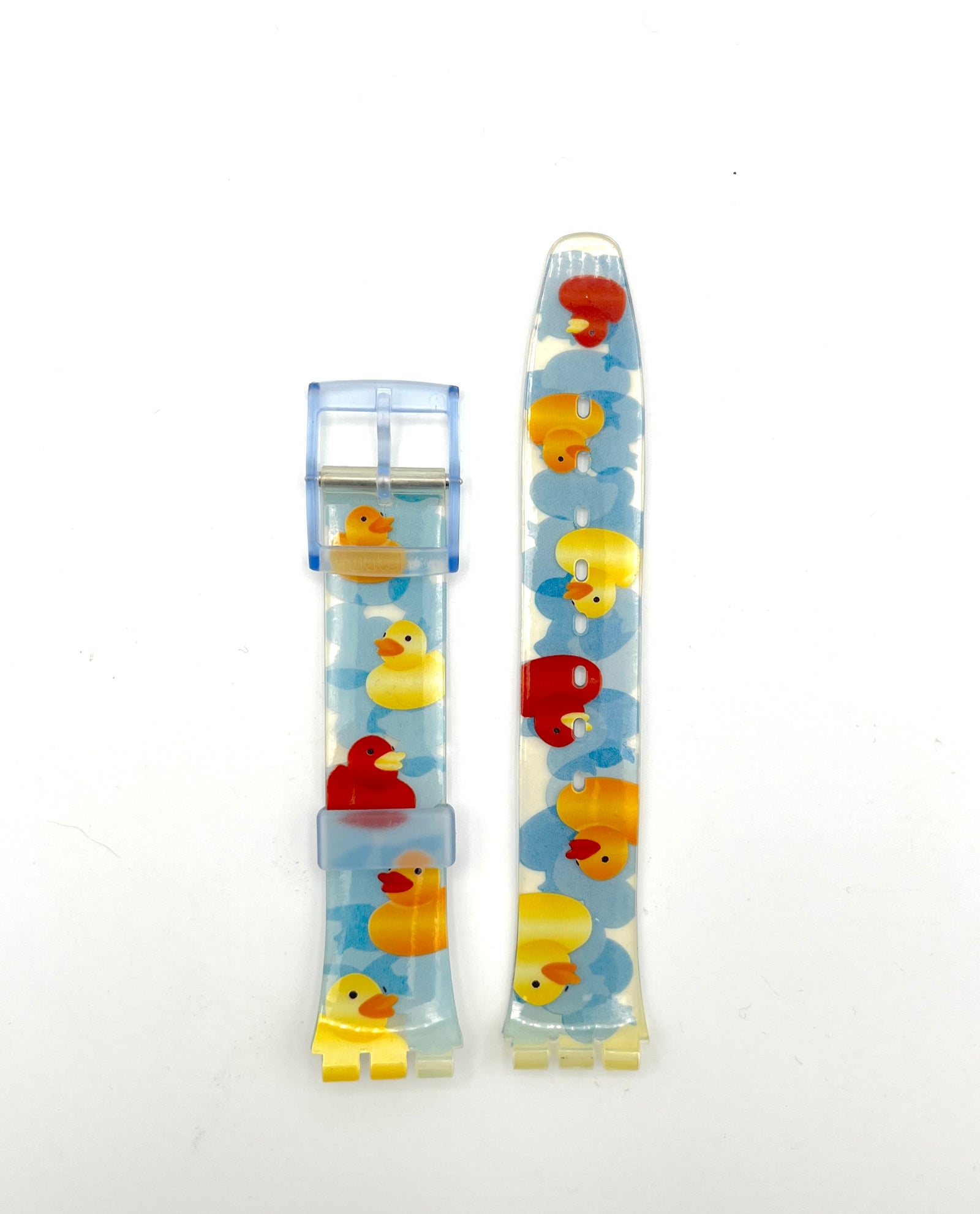 Swatch 17mm Replacement Band Gent DUCKY BATH AGN124