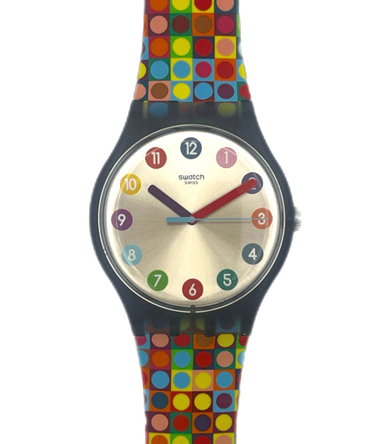 Swatch New Gent ROUNDS AND SQUARES SUON122 (2017)