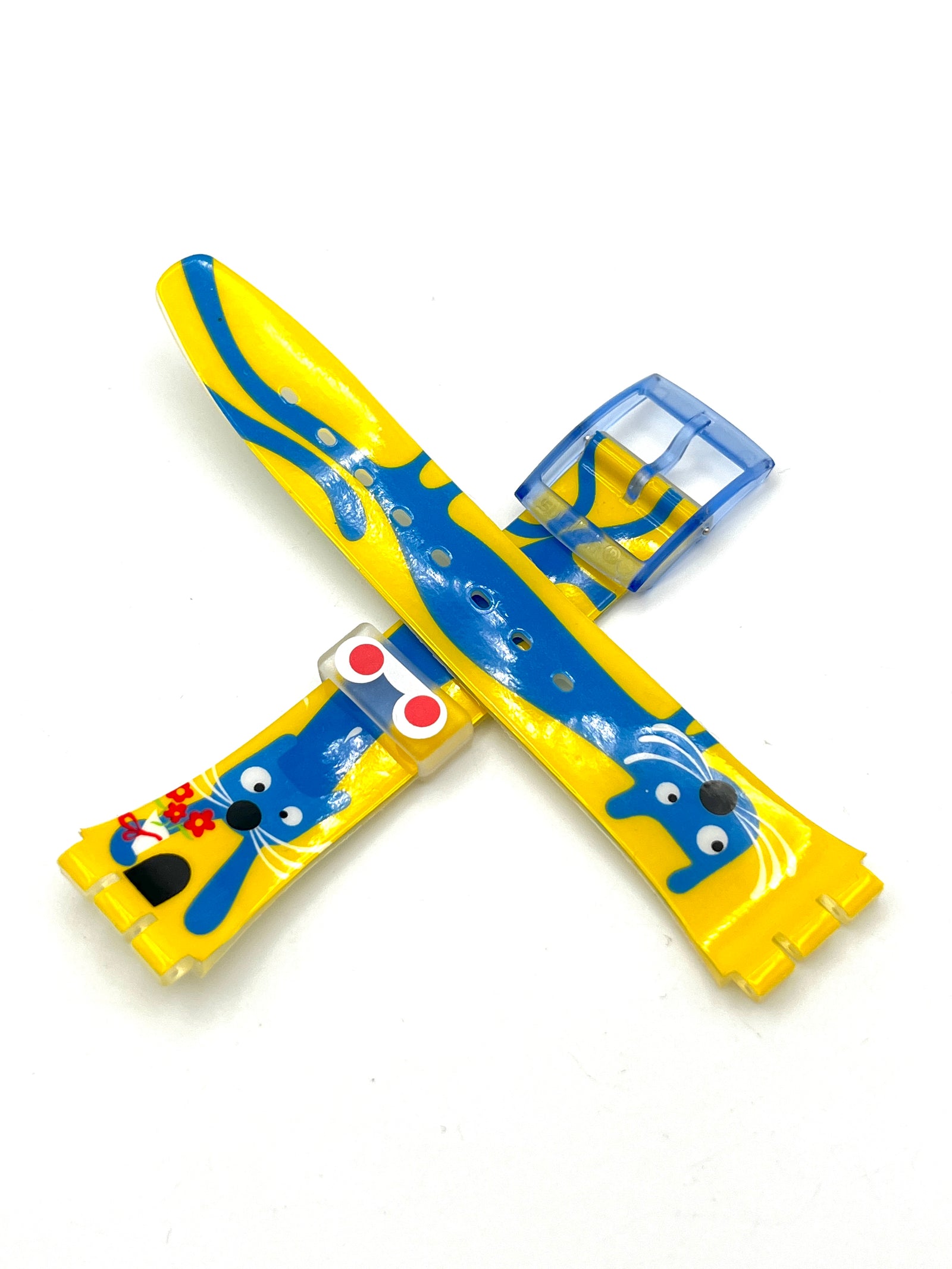 Swatch 17mm Replacement Band Gent MOUSE TRAP AGS120 (2004)